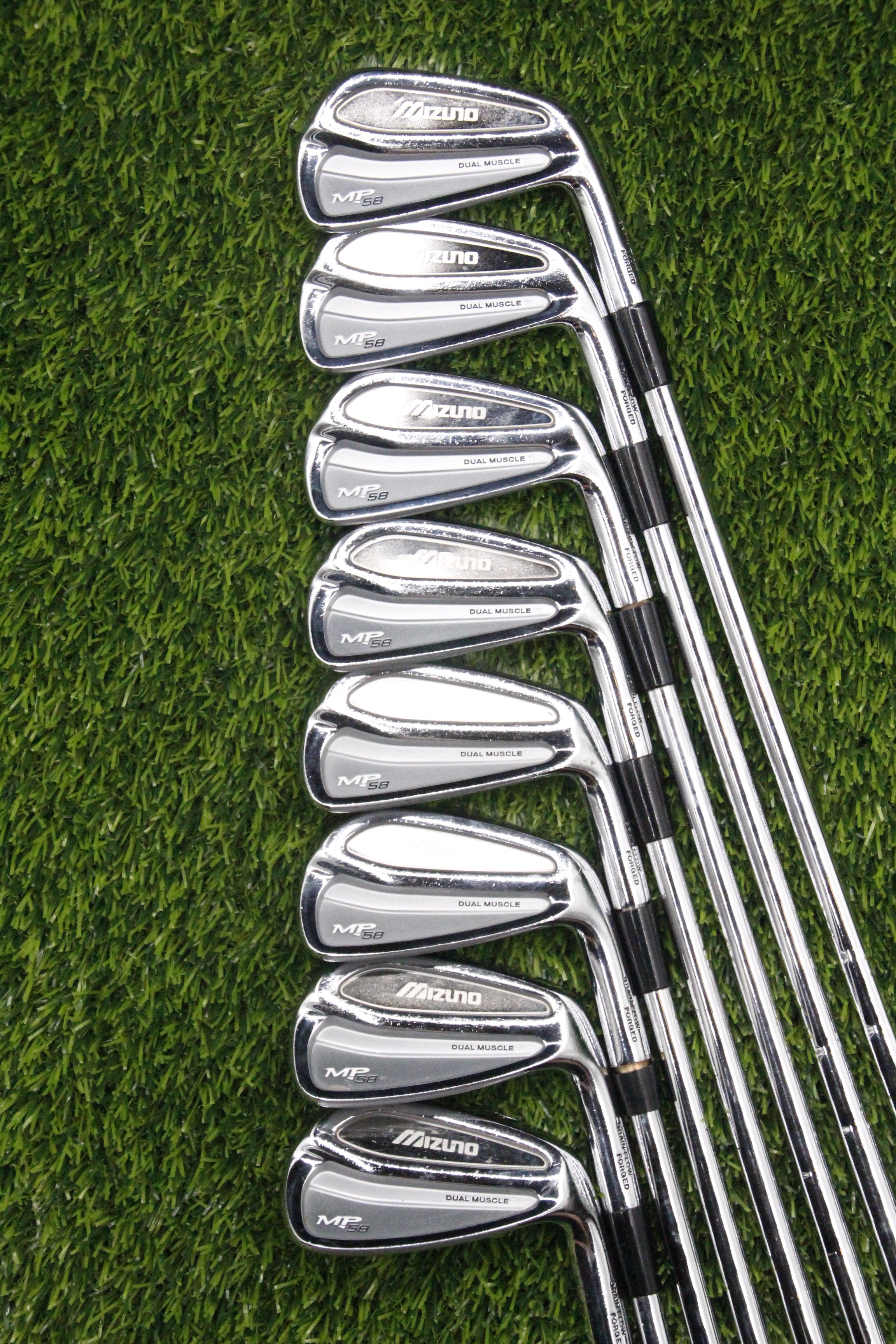 Mizuno MP 58 Iron Set 3-PW S Flex Std Length