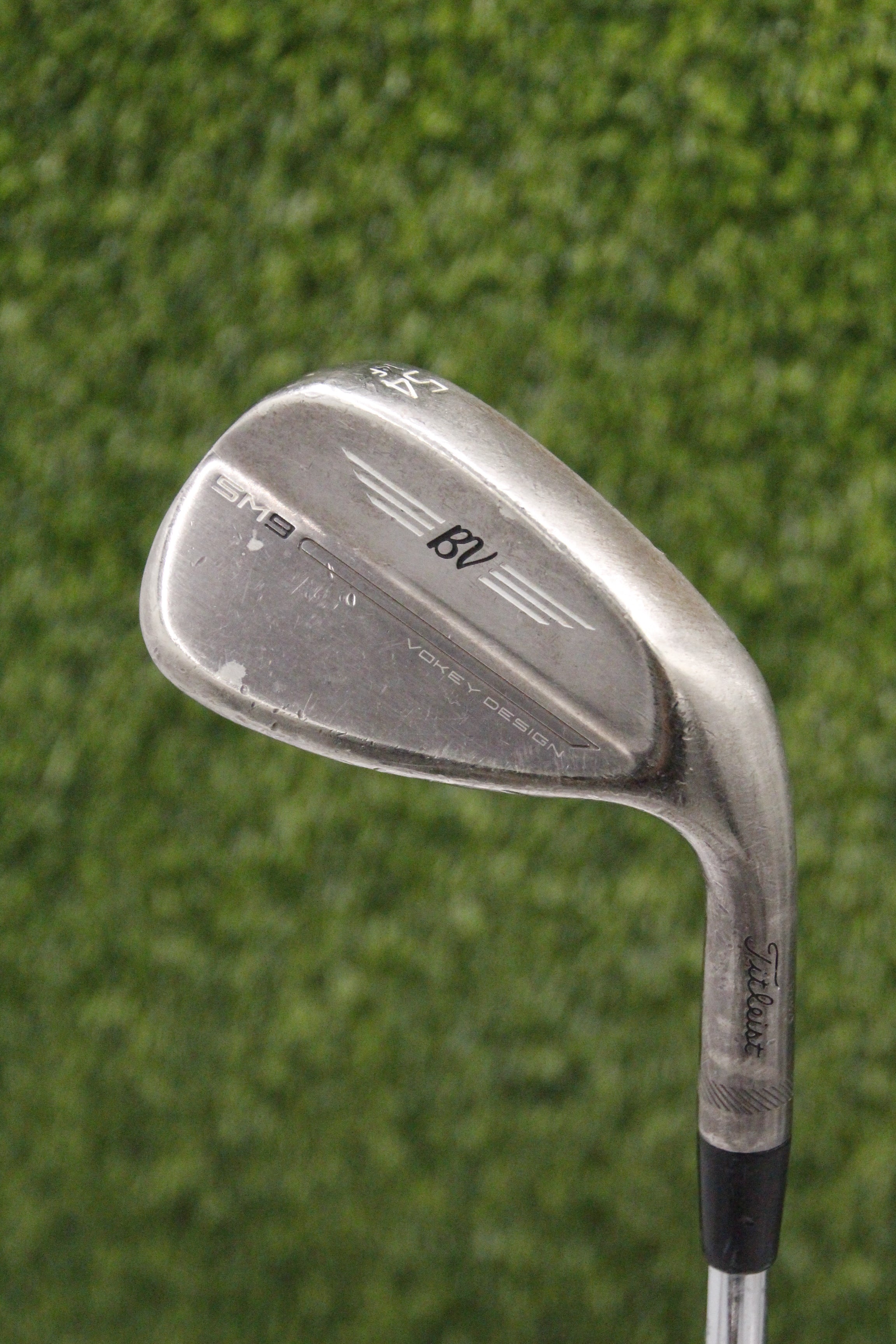 Titleist Vokey SM9 Brushed Steel 54° SW Wedge Flex 35.75"
