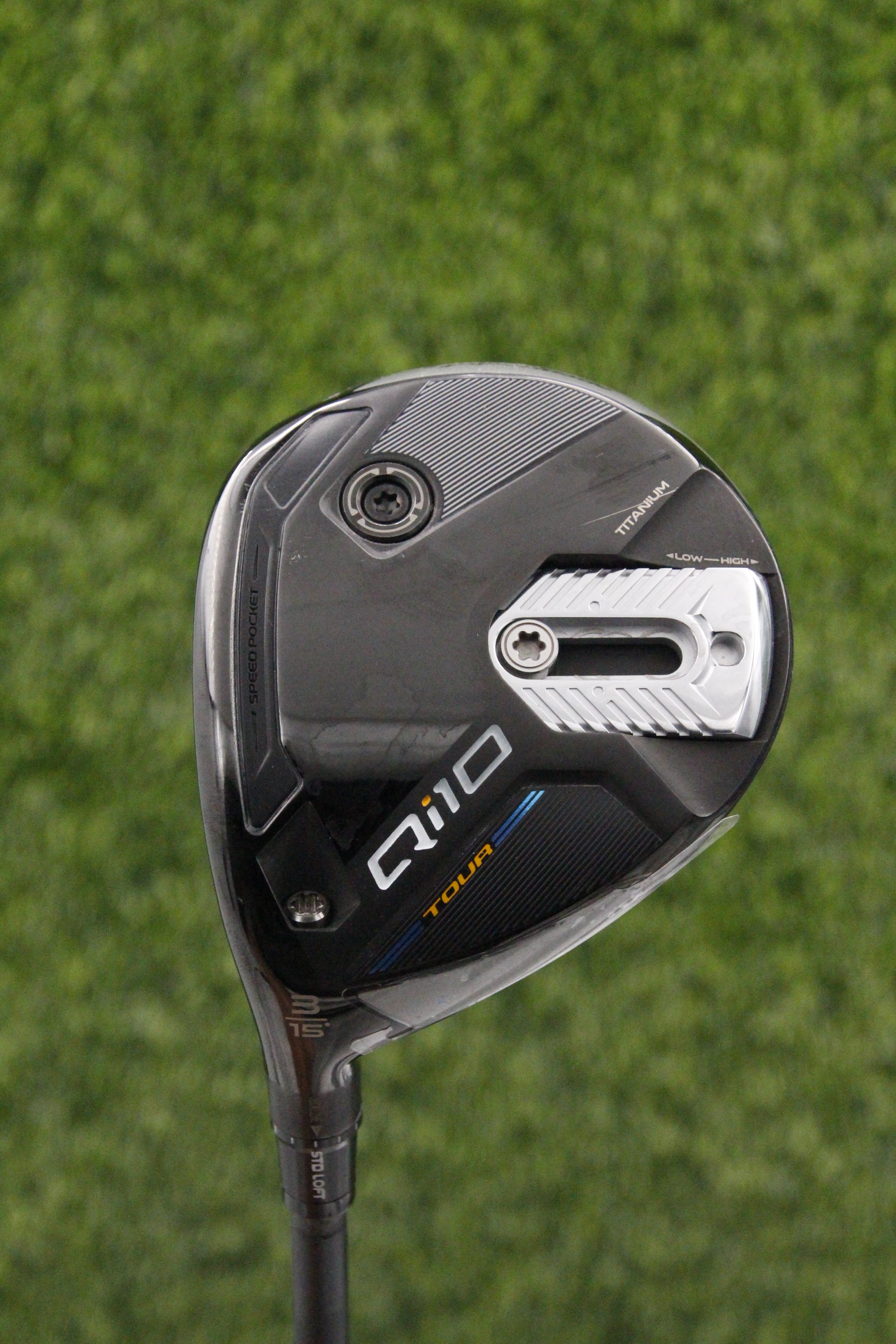 Lefty TaylorMade Qi10 Tour 15° 3 Wood XS Flex 43.25"