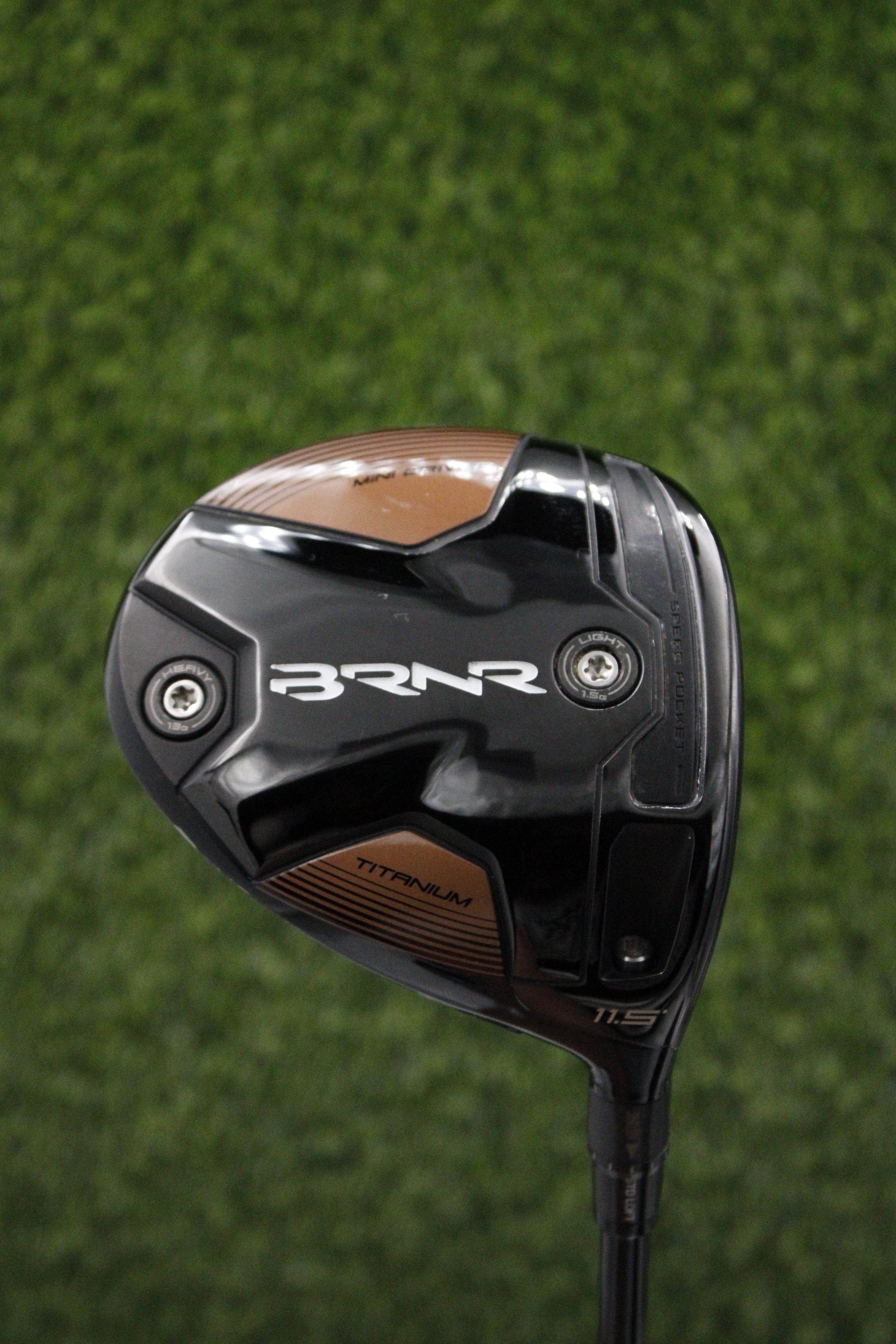 TaylorMade BRNR Mini 11.5° Driver S Flex 43.5" w/ HC