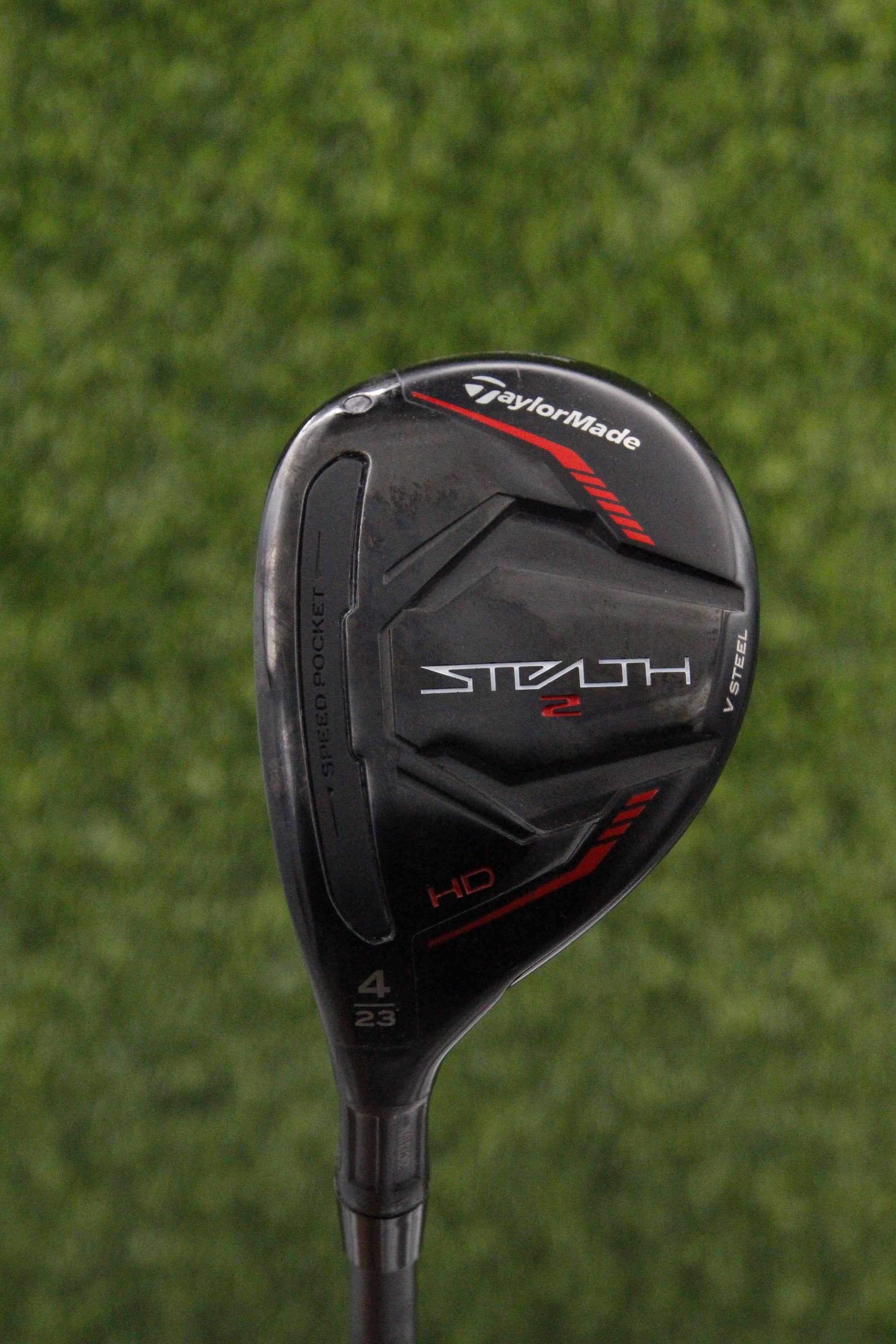 Lefty TaylorMade Stealth2 HD 23° 4 Hybrid R Flex 39.5"