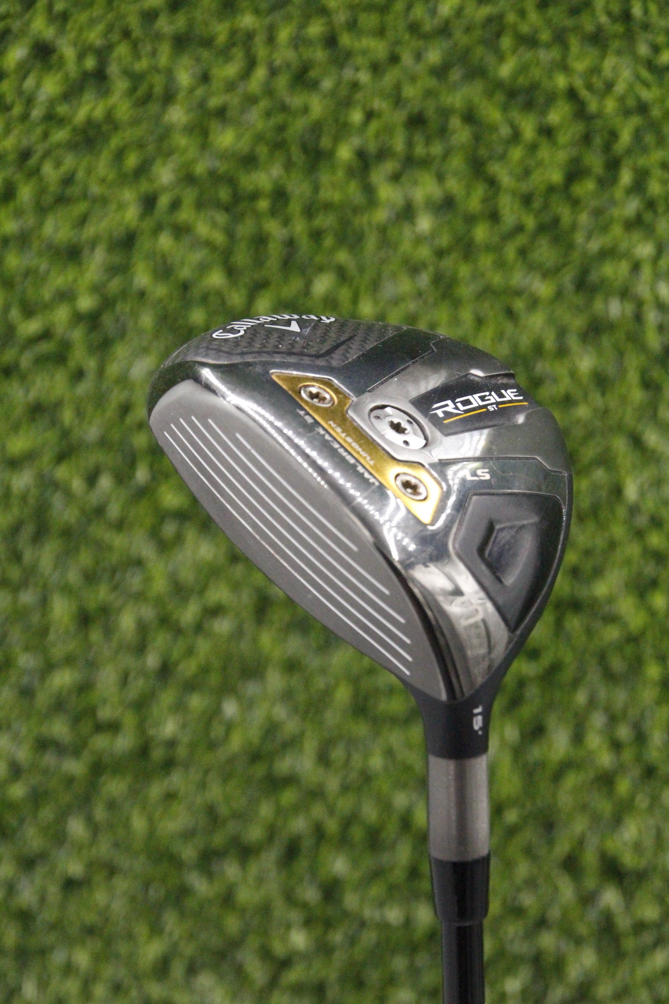 Lefty Callaway Rogue ST LS w/ Ventus Black VeloCore 15° 3 Wood S Flex 43.25"