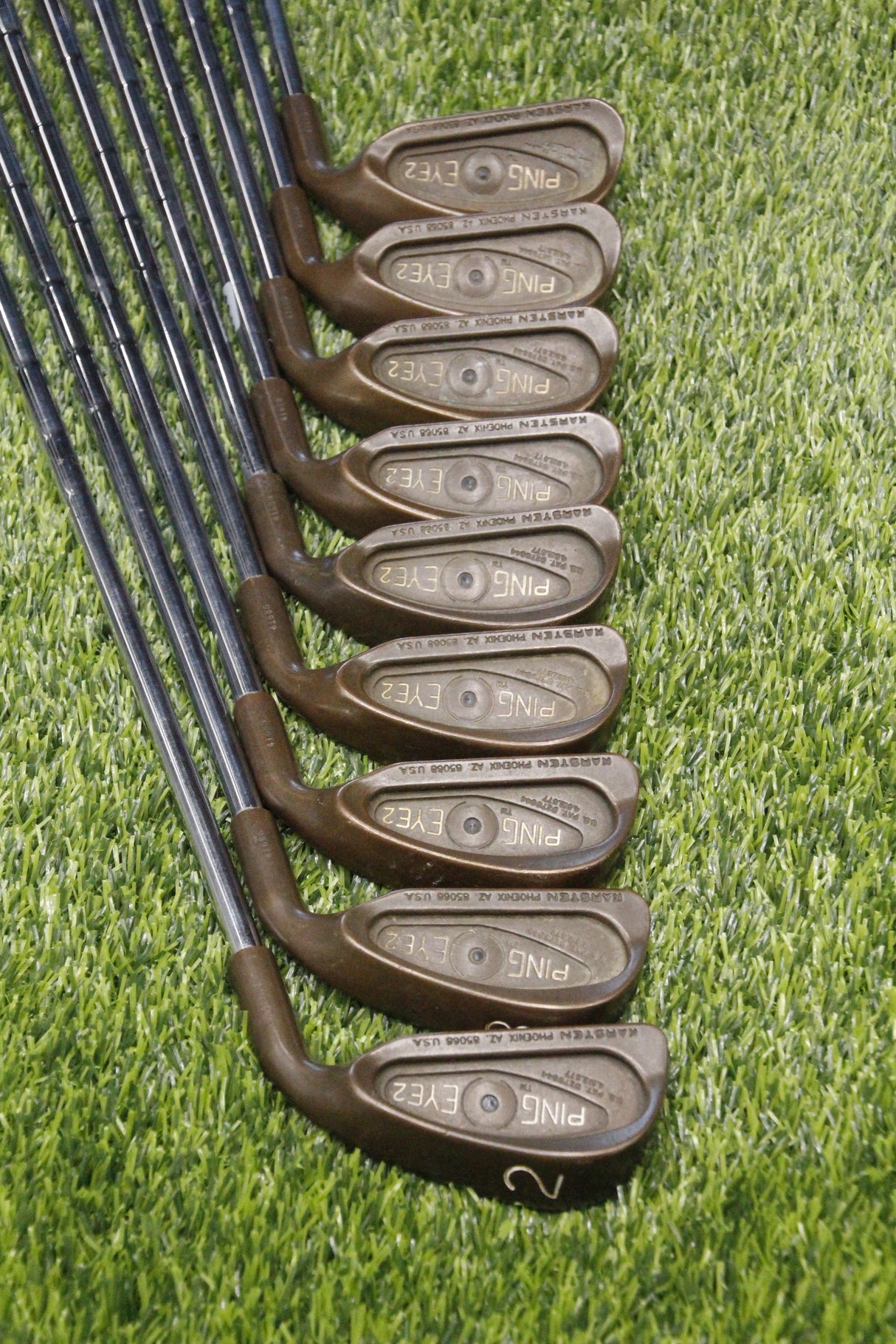 Ping Eye 2 Beryllium Copper Iron Set 2-PW S Flex +0.25"