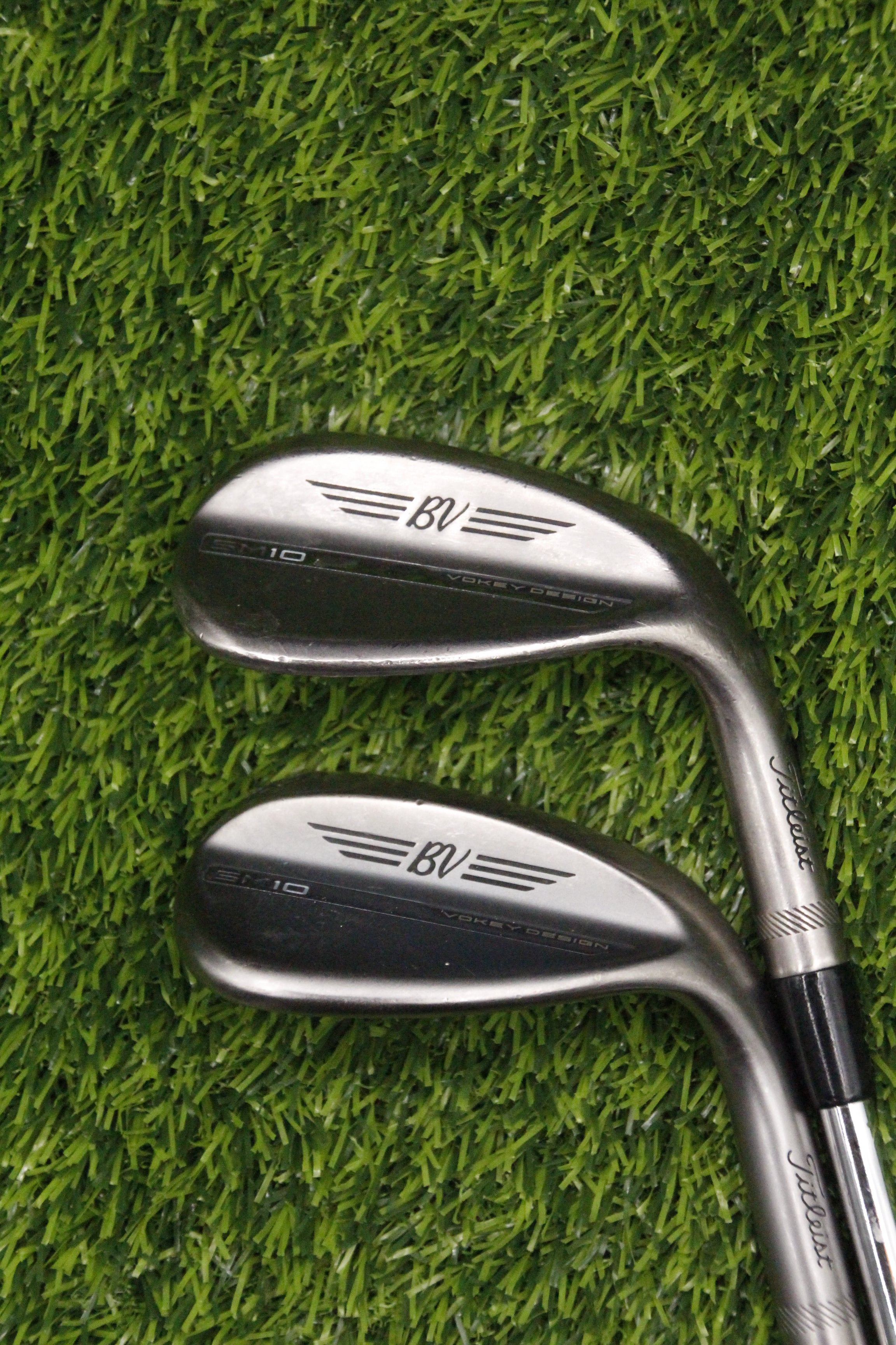 Titleist Vokey SM10 Brushed Steel 56° 60° Wedge Set Wedge Flex