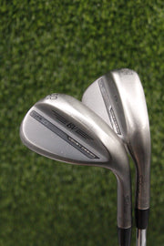 Titleist Vokey SM10 Brushed Steel 56° 60° Wedge Set Wedge Flex