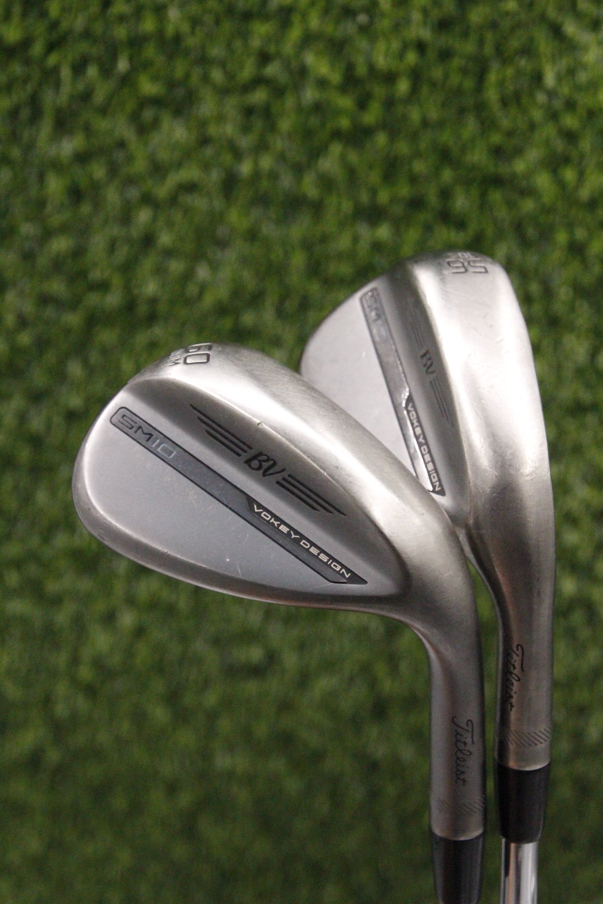 Titleist Vokey SM10 Brushed Steel 56° 60° Wedge Set Wedge Flex