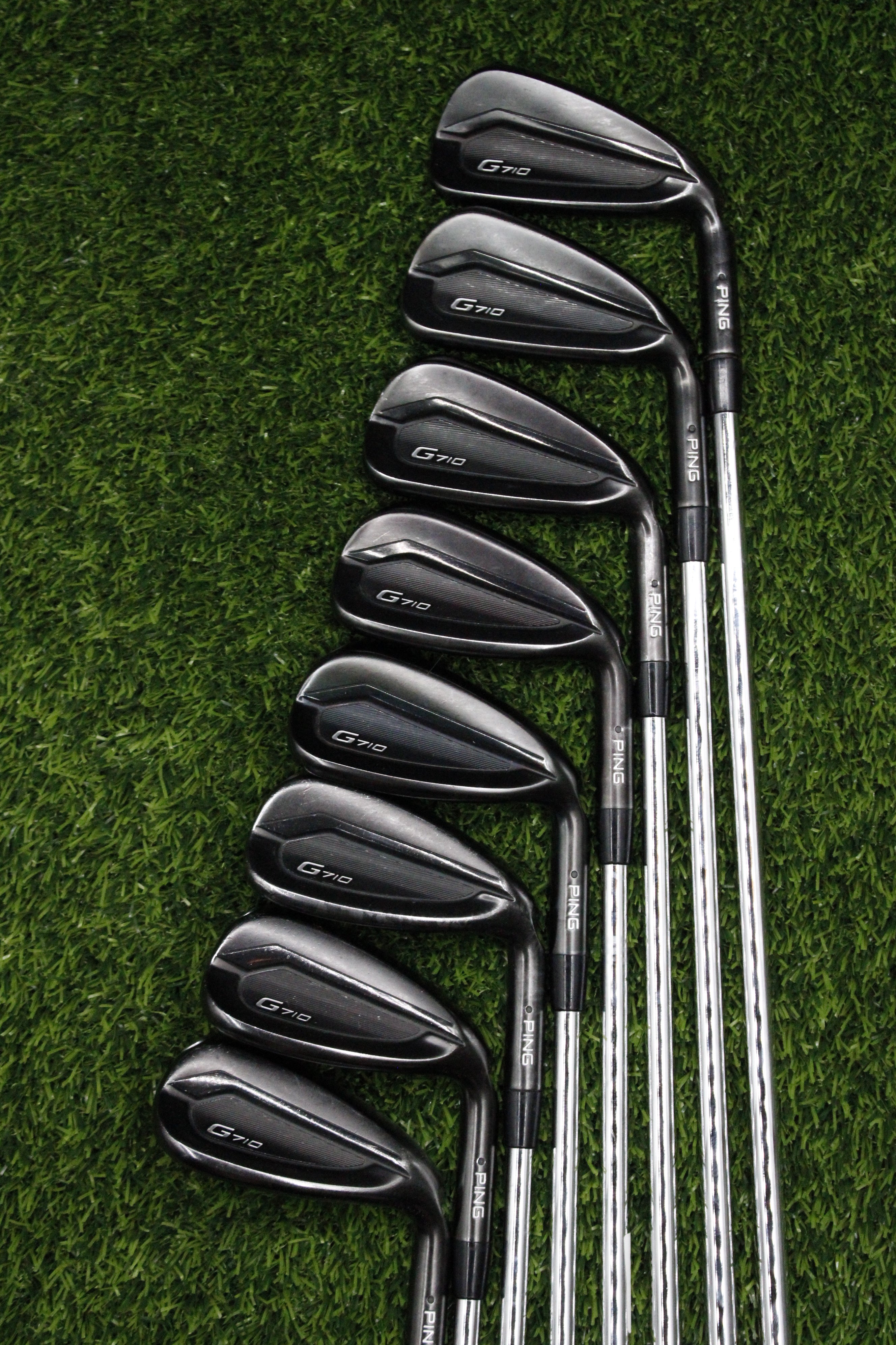 Ping G710 Iron Set 4-6i 8-PW UW SW R Plus Flex +0.5"