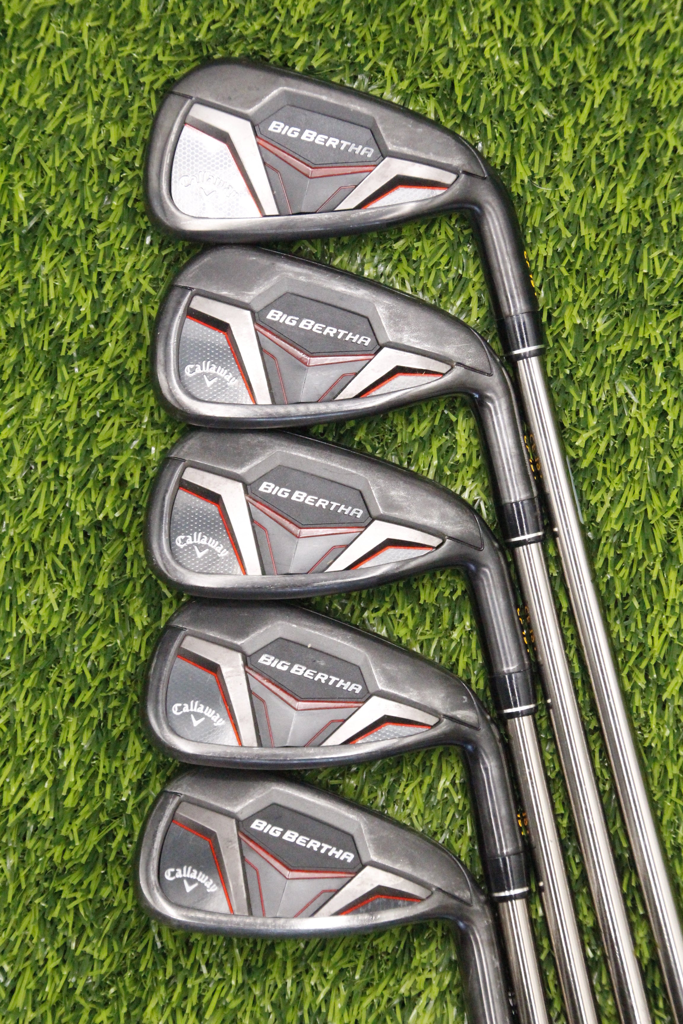 WOMEN Callaway 2019 Big Bertha Iron Set 7-PW AW L Flex -0.5"