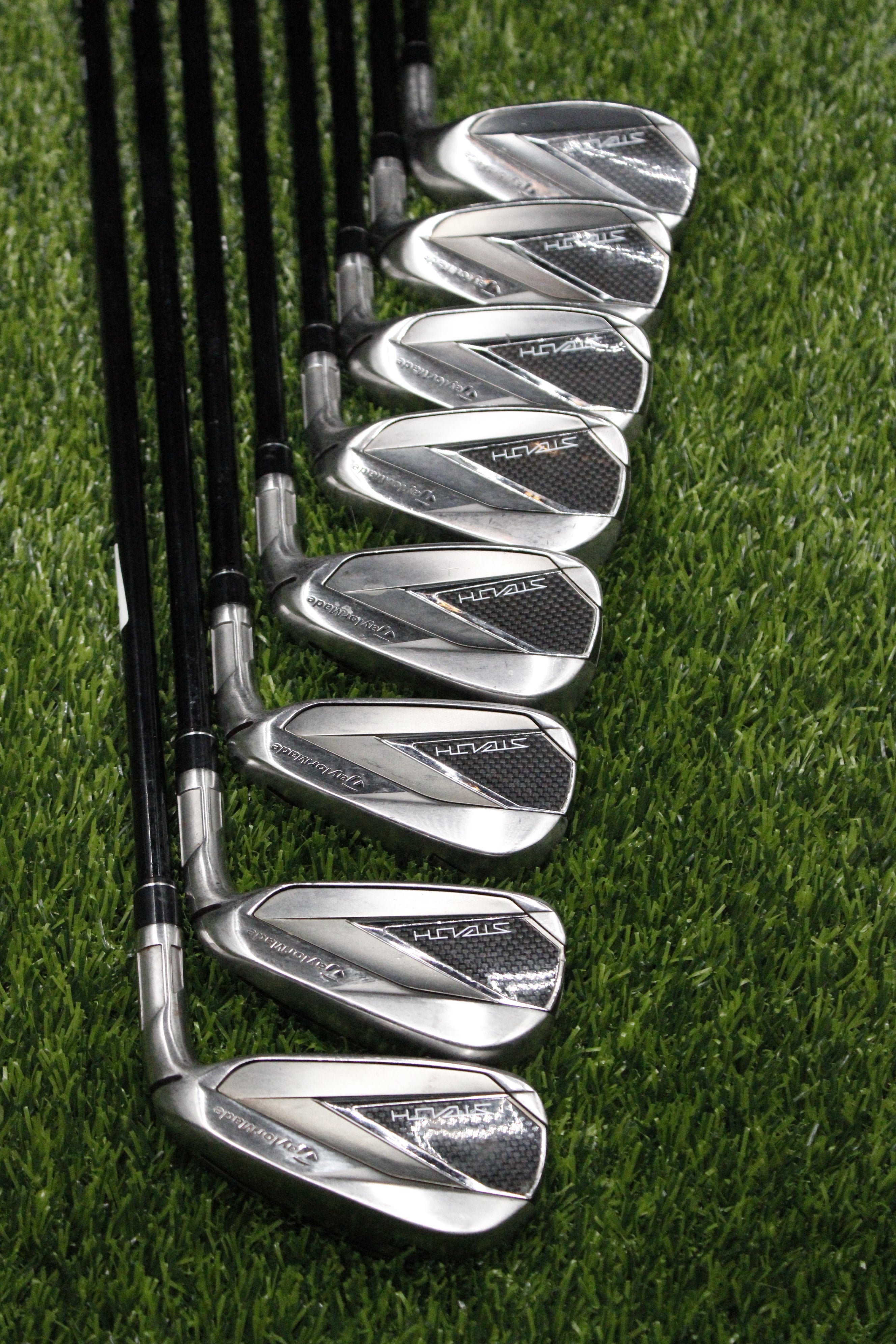 TaylorMade Stealth Iron Set 5-PW AW SW R Flex +0.5"