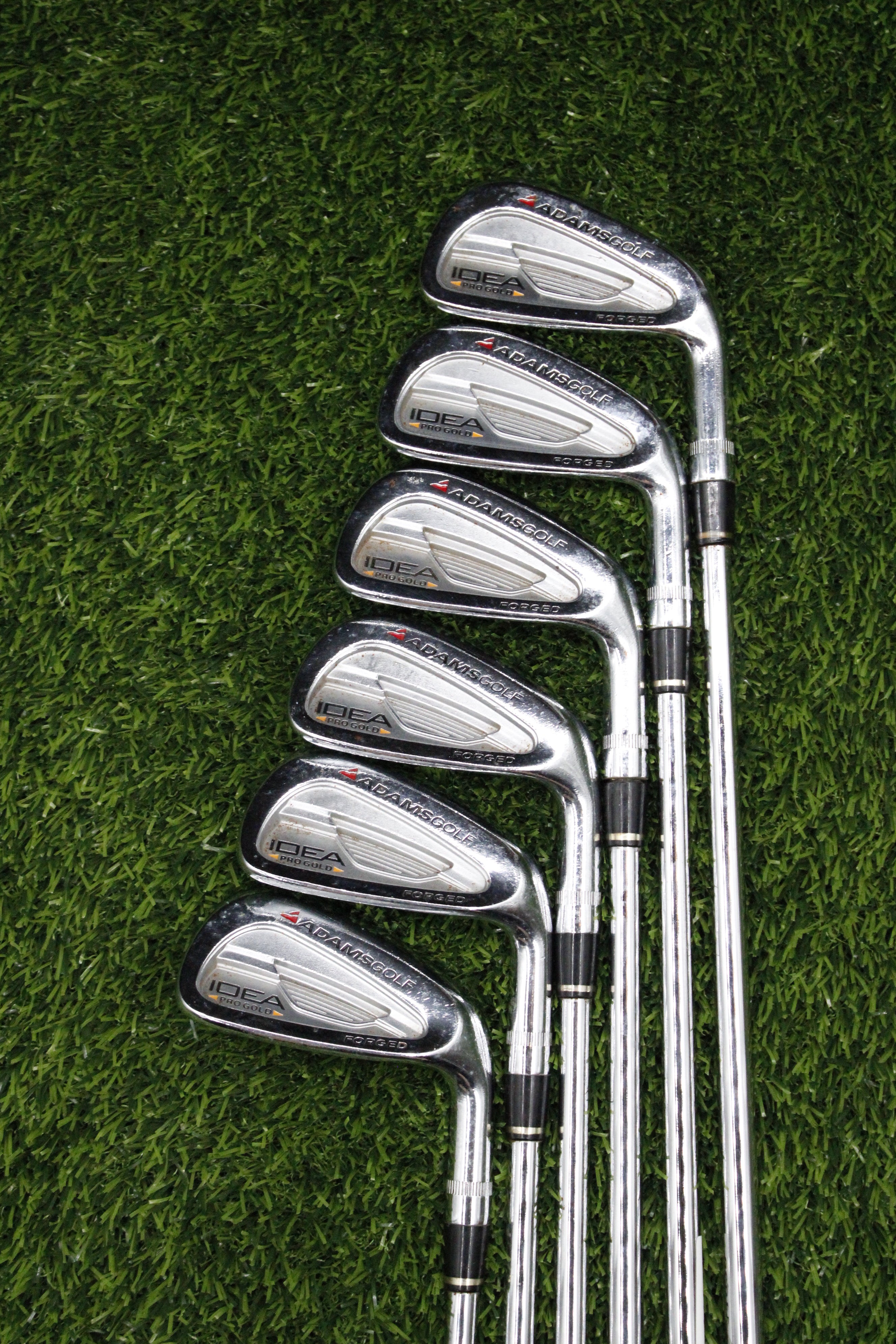 Adams Idea Pro Gold Iron Set 5-PW R Flex +0.25"