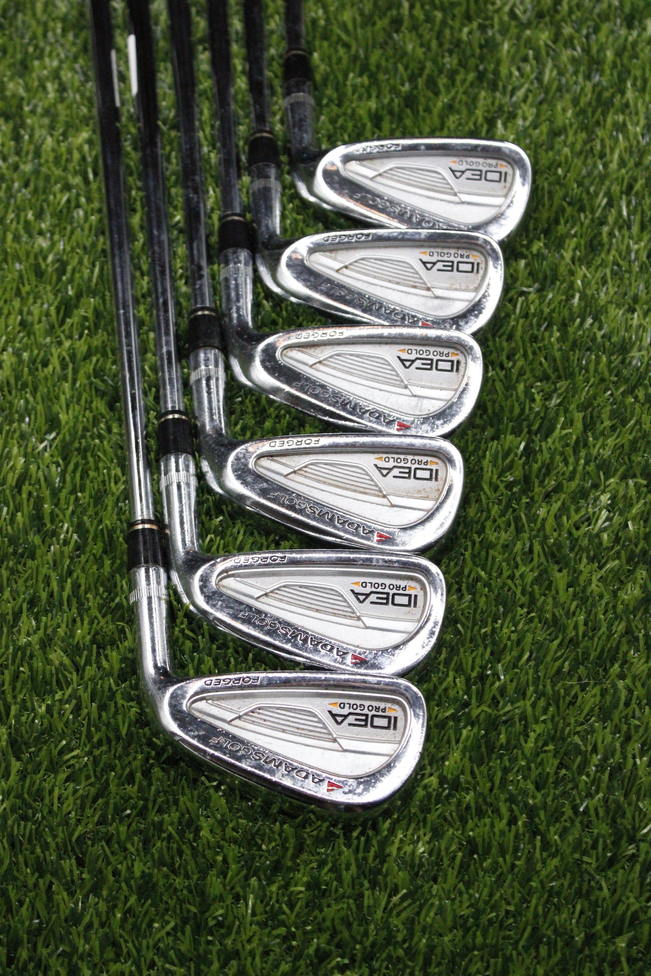 Adams Idea Pro Gold Iron Set 5-PW R Flex +0.25"
