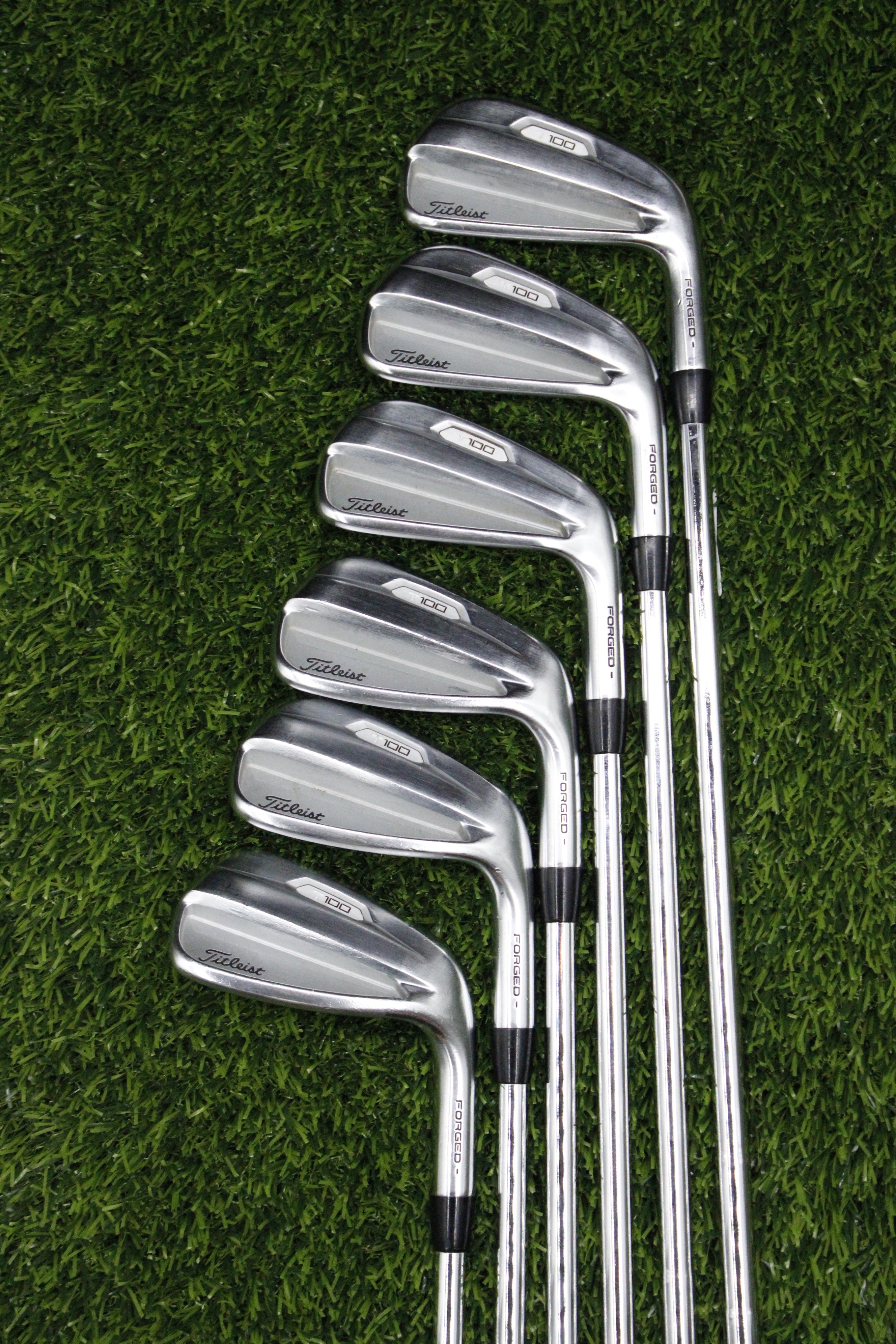Titleist 2021 T100 Iron Set 5-PW S Flex Std Length