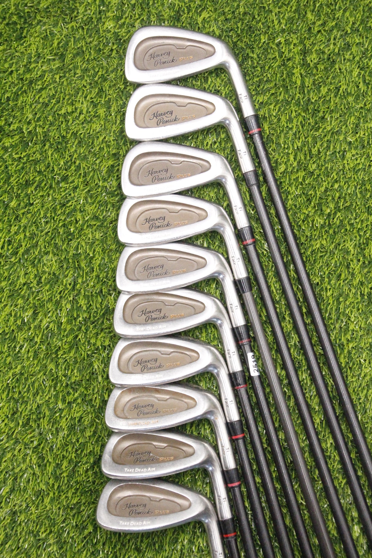 Harvey Penick Take Dead Aim Plus Iron Set 3-11i SW R Flex -0.25"