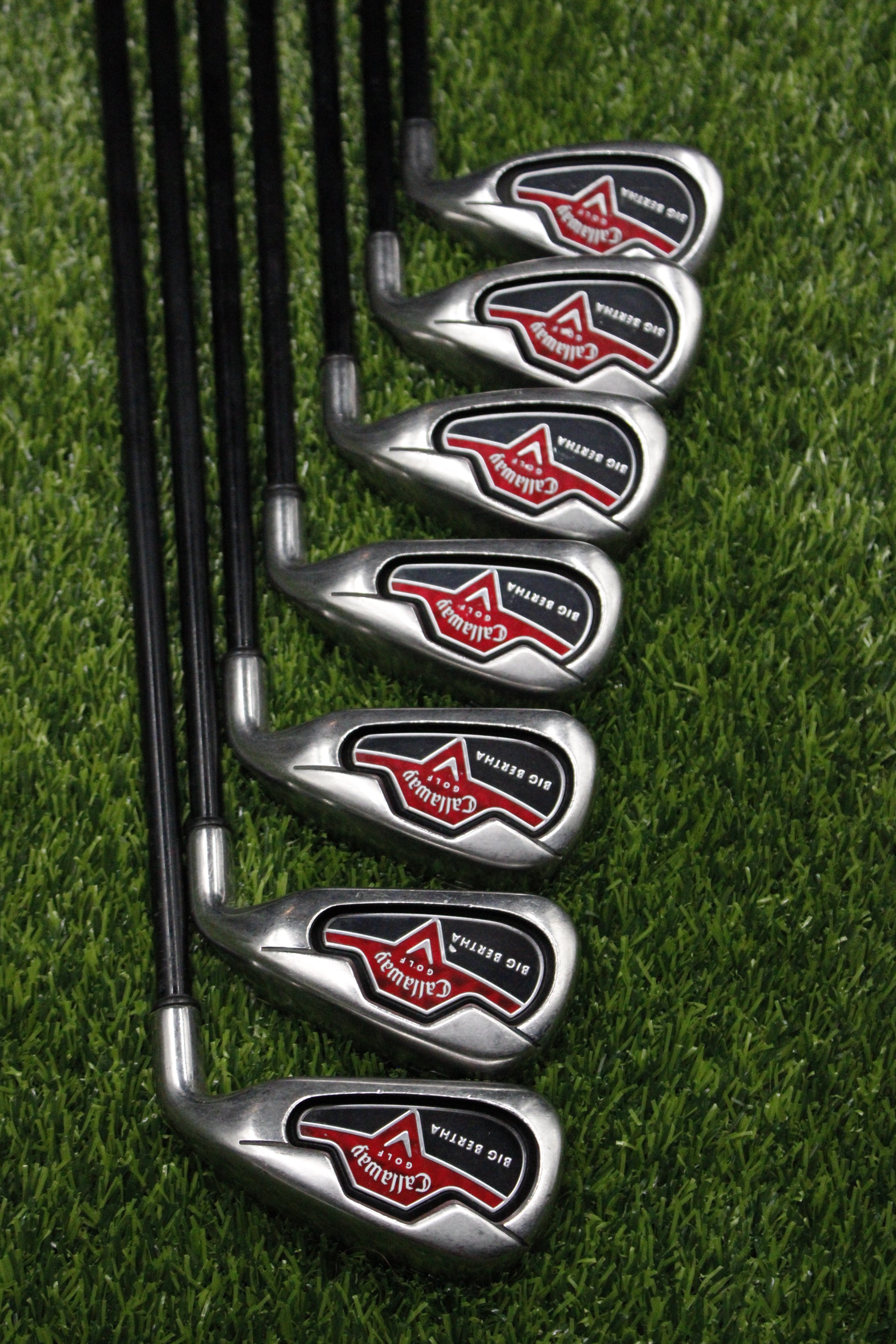 Callaway 2006 Big Bertha Iron Set 4-PW R Flex -0.5"