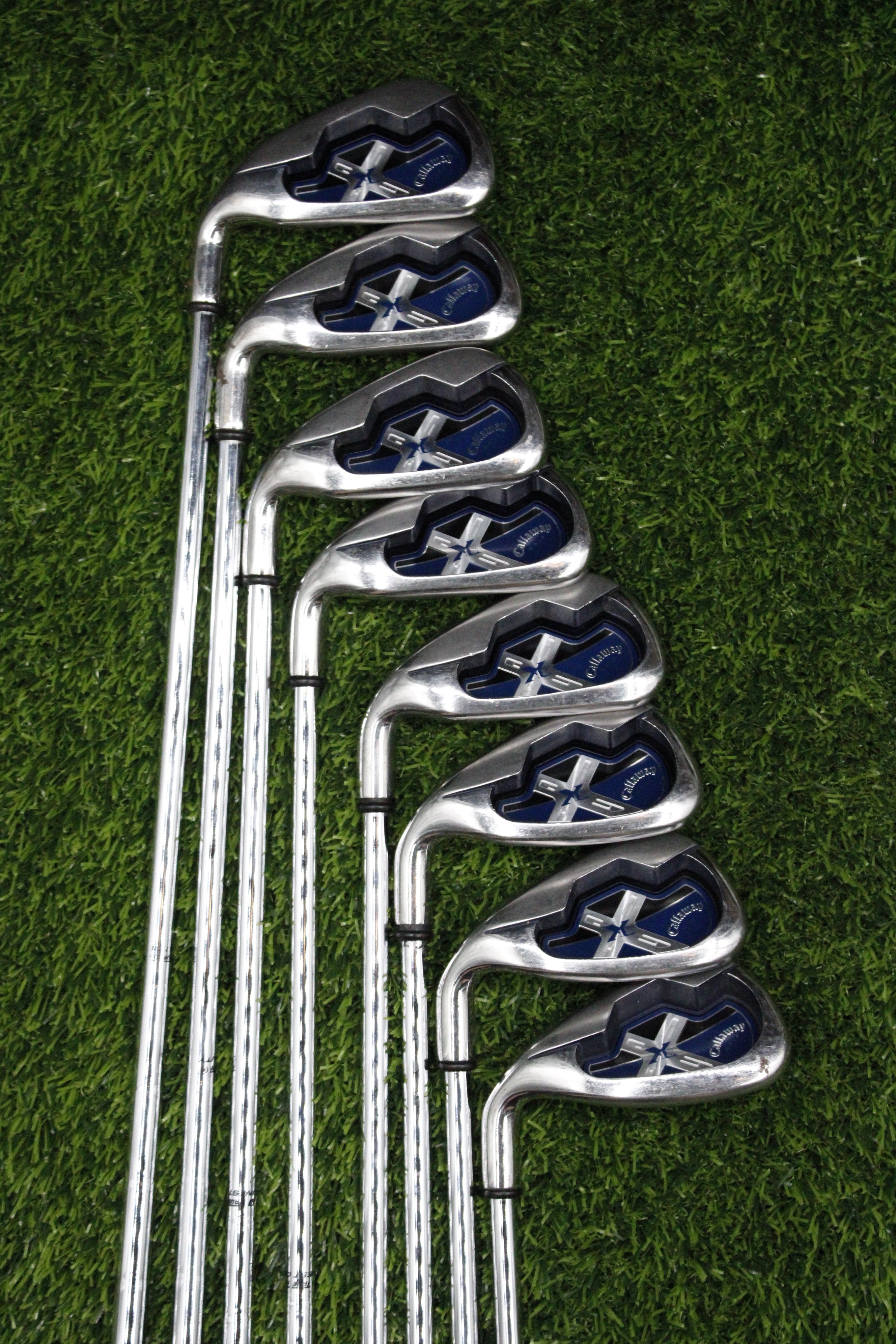Lefty Callaway X-18 Iron Set 3-PW Uniflex Std Length