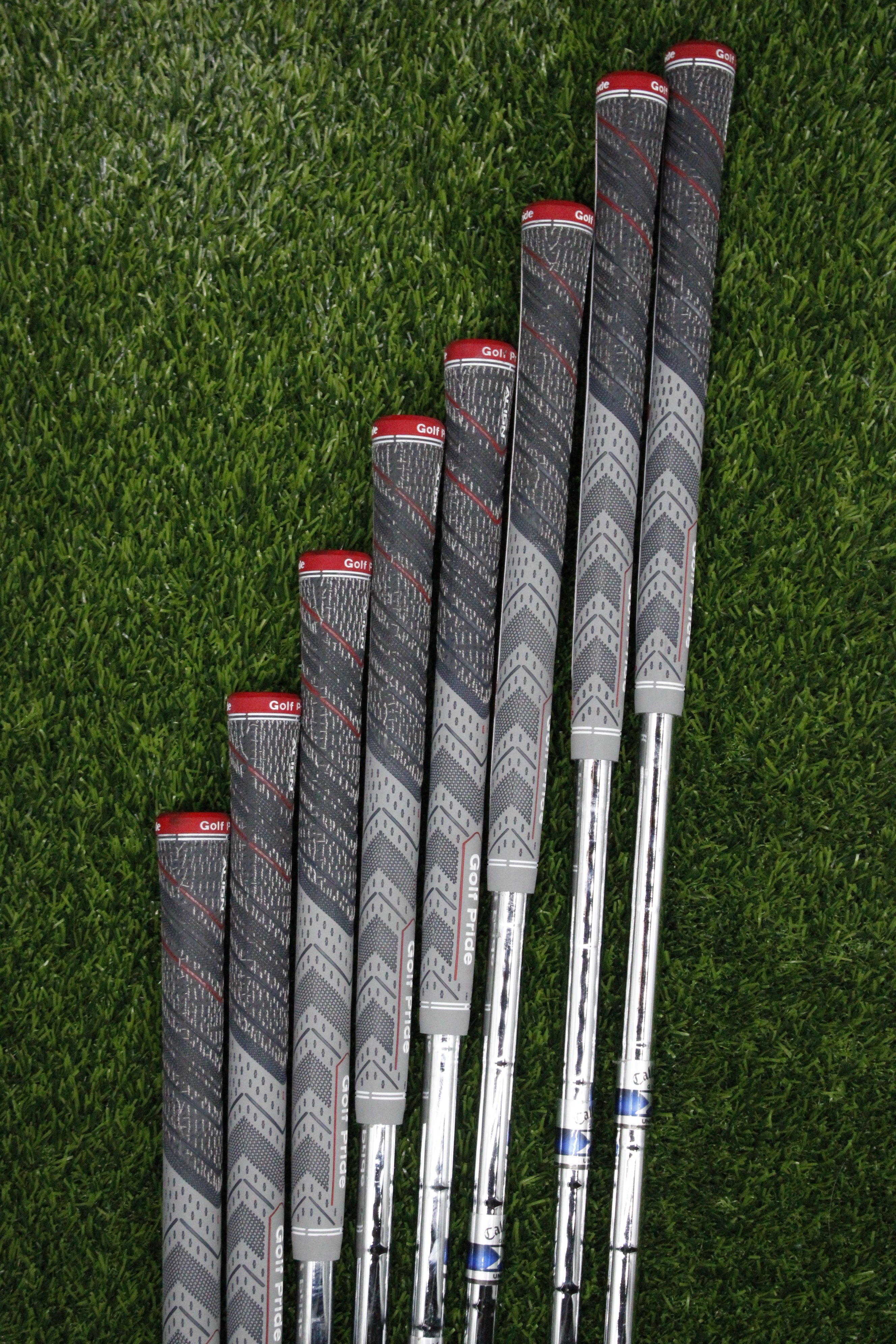 Lefty Callaway X-18 Iron Set 3-PW Uniflex Std Length