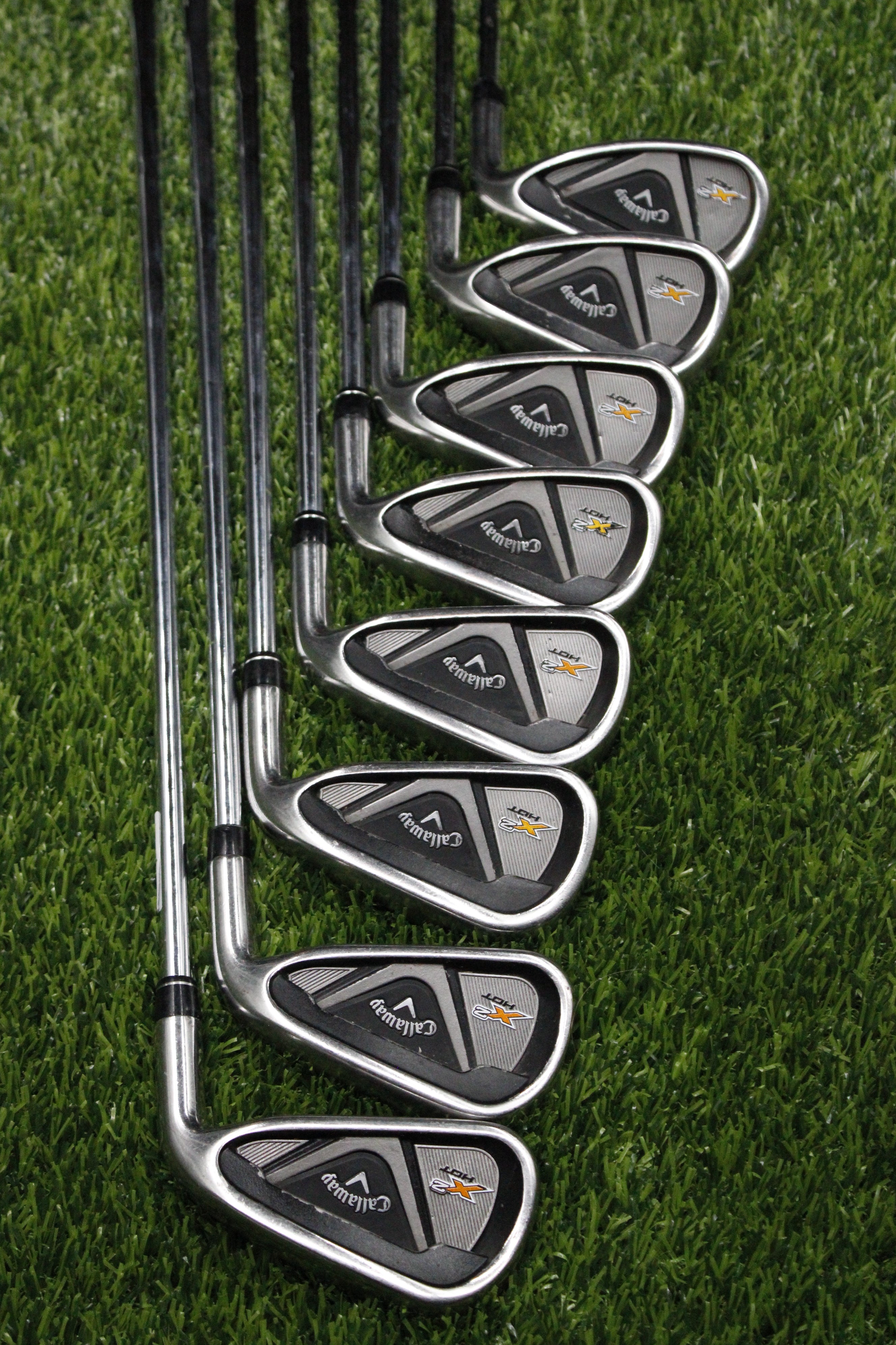 Callaway X2 Hot Iron Set 4-PW AW R Flex Std Length