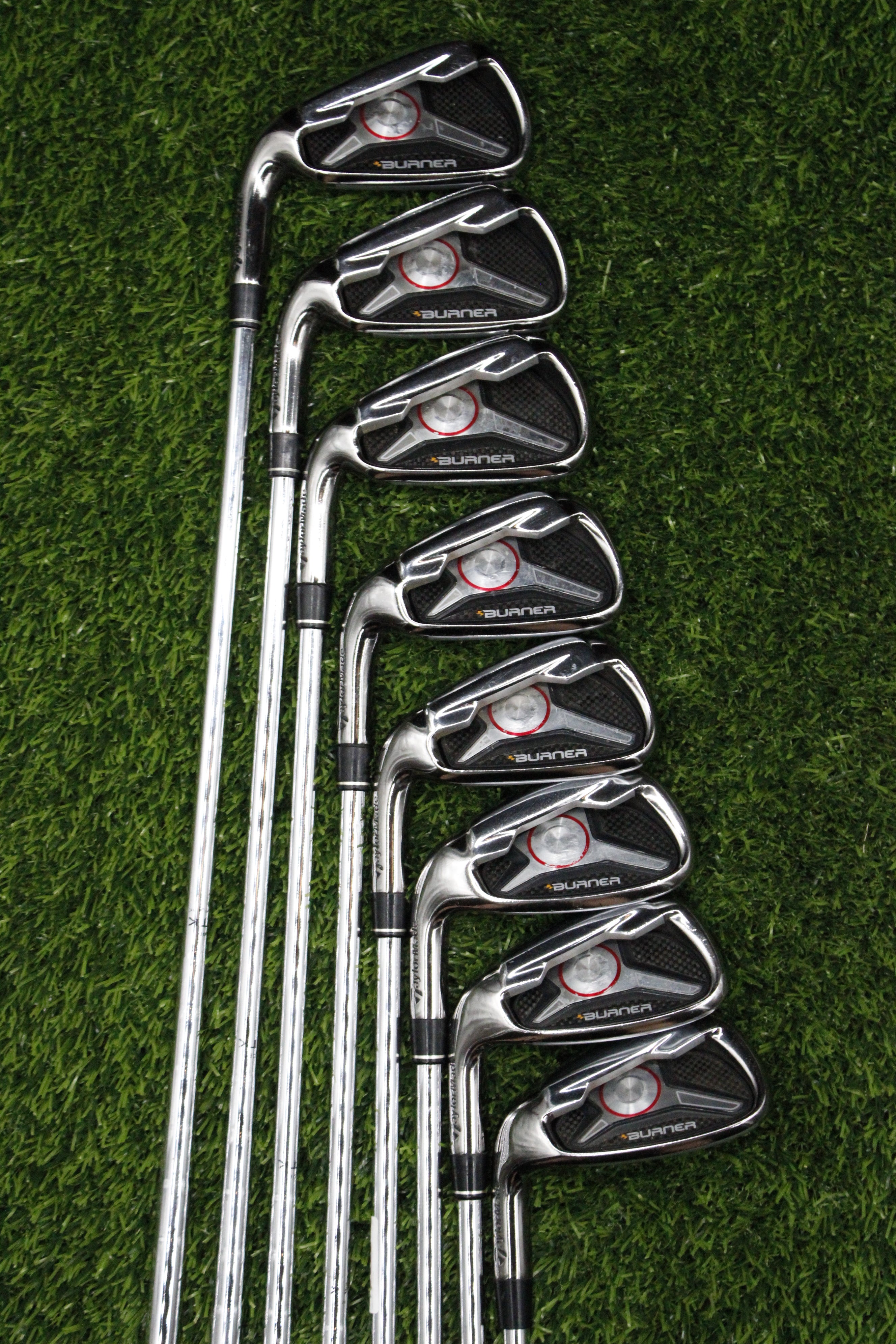Lefty TaylorMade Burner 2.0 Iron Set 3-PW R Flex +0.5"