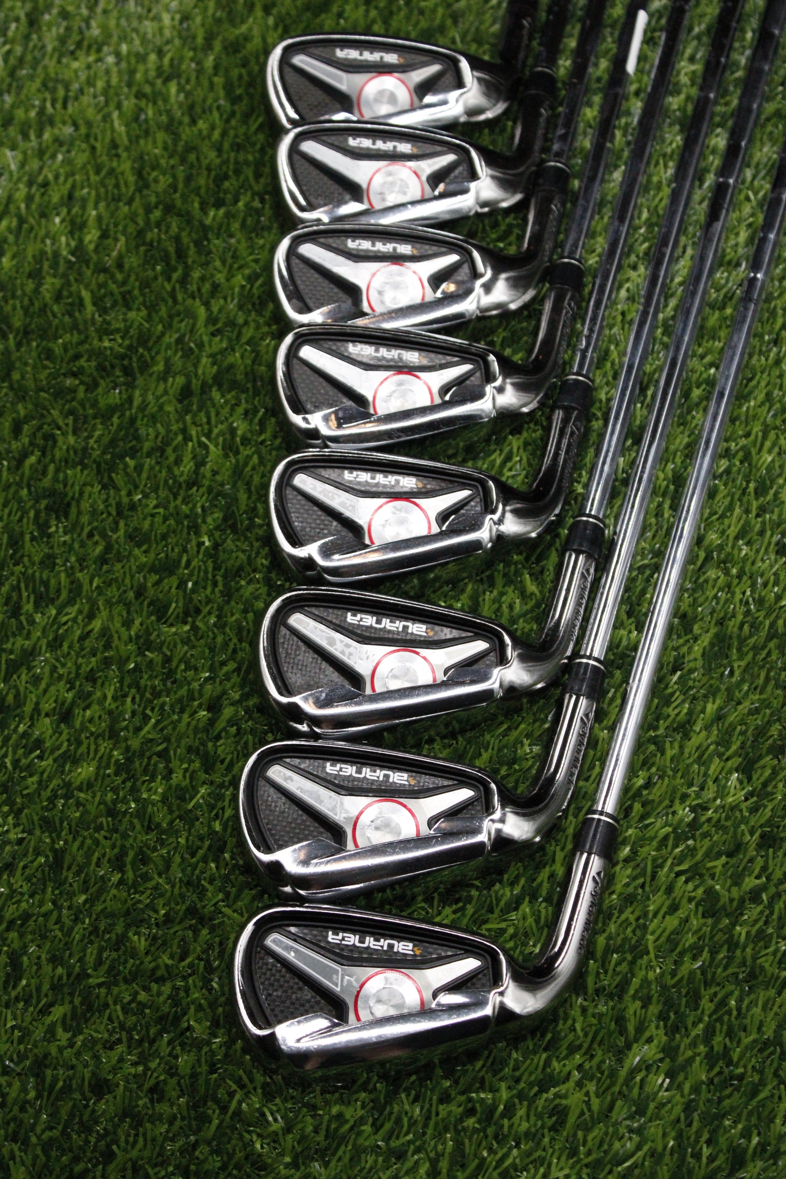 Lefty TaylorMade Burner 2.0 Iron Set 3-PW R Flex +0.5"