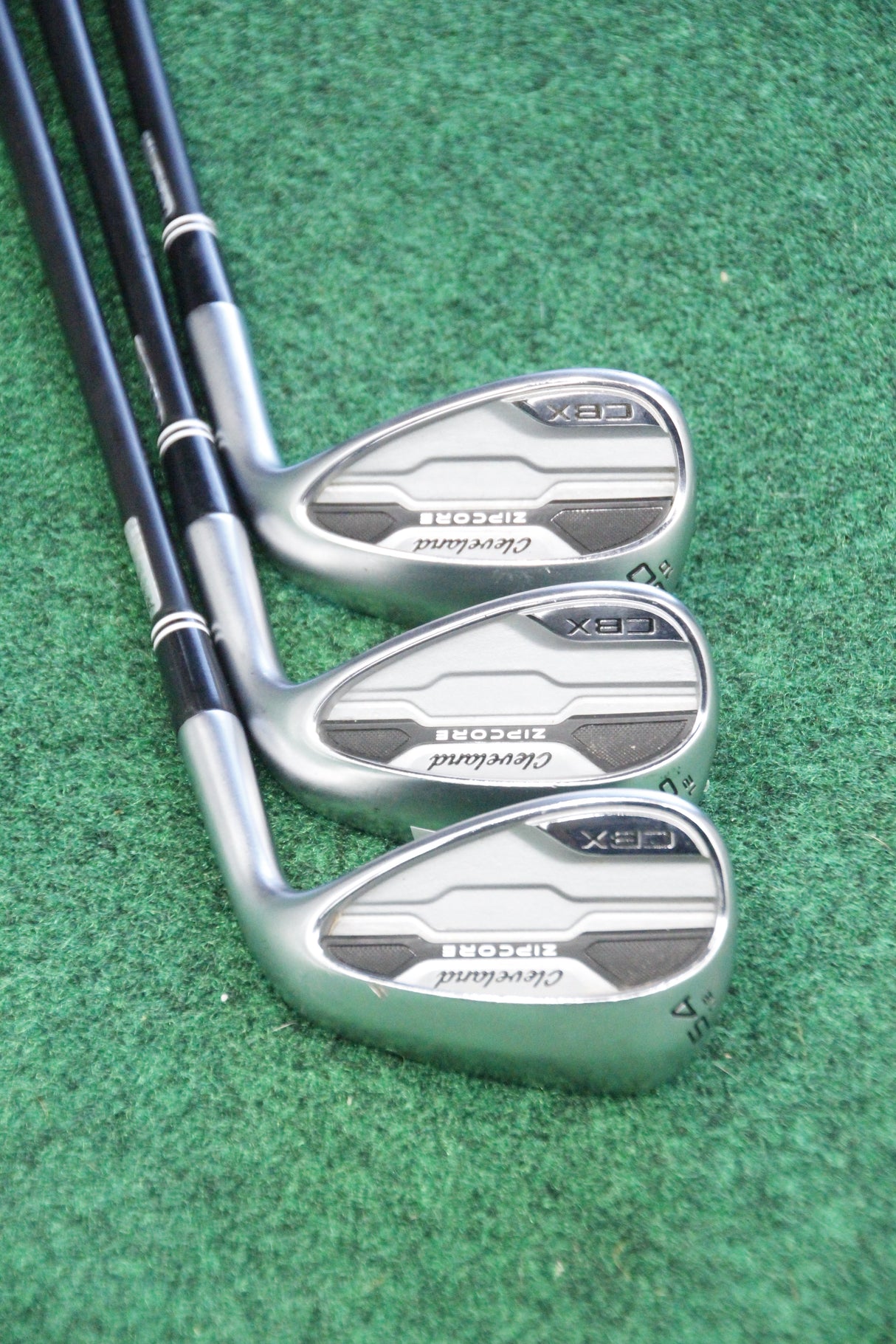 Cleveland CBX Zipcore 54°, 56°, 60° Wedge Set Wedge Flex 35.75", 35.5", 35.5"
