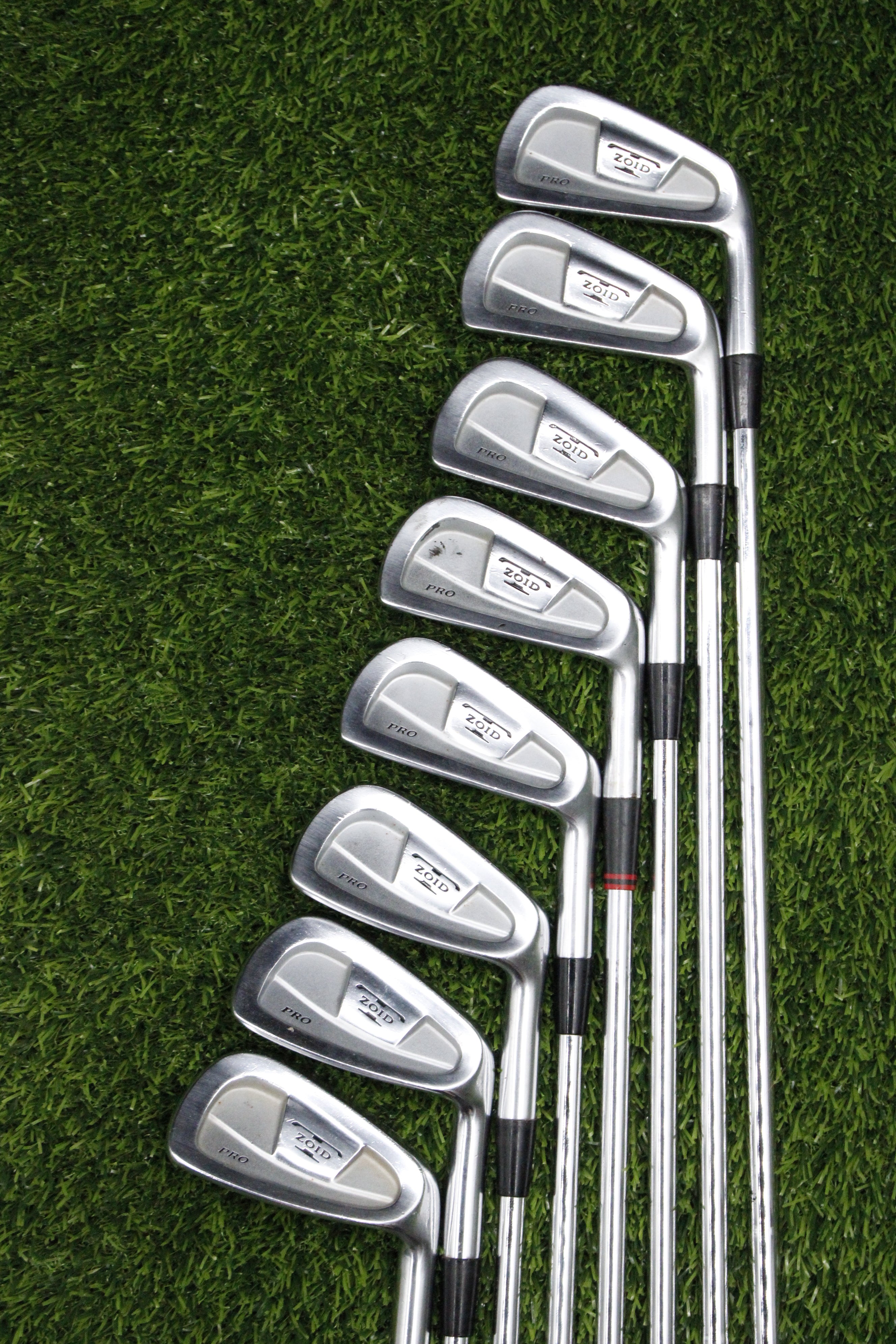 Mizuno T-Zoid Pro Forged Iron Set 3-PW GW R Flex Std Length