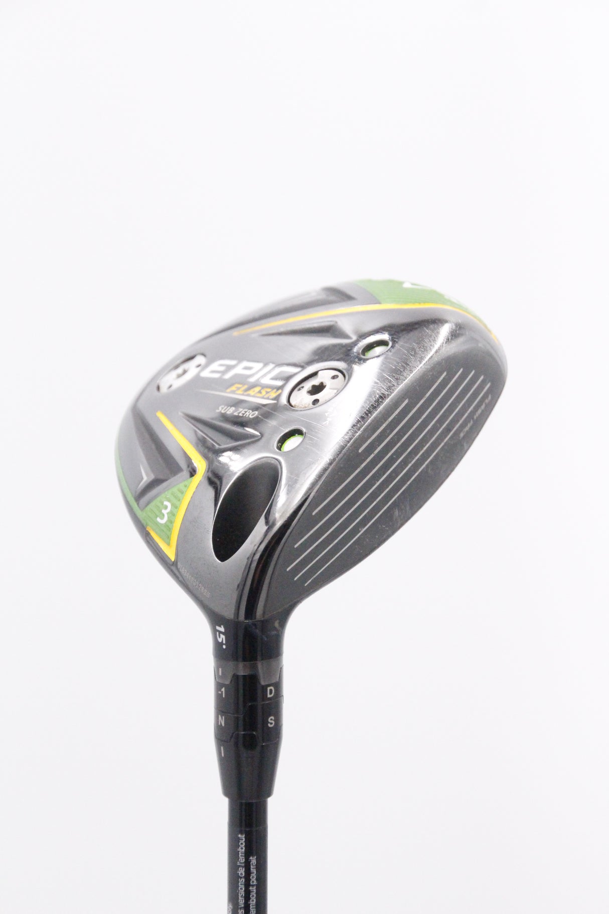Callaway Epic Flash Sub Zero 15° 3 Wood R Flex 43"