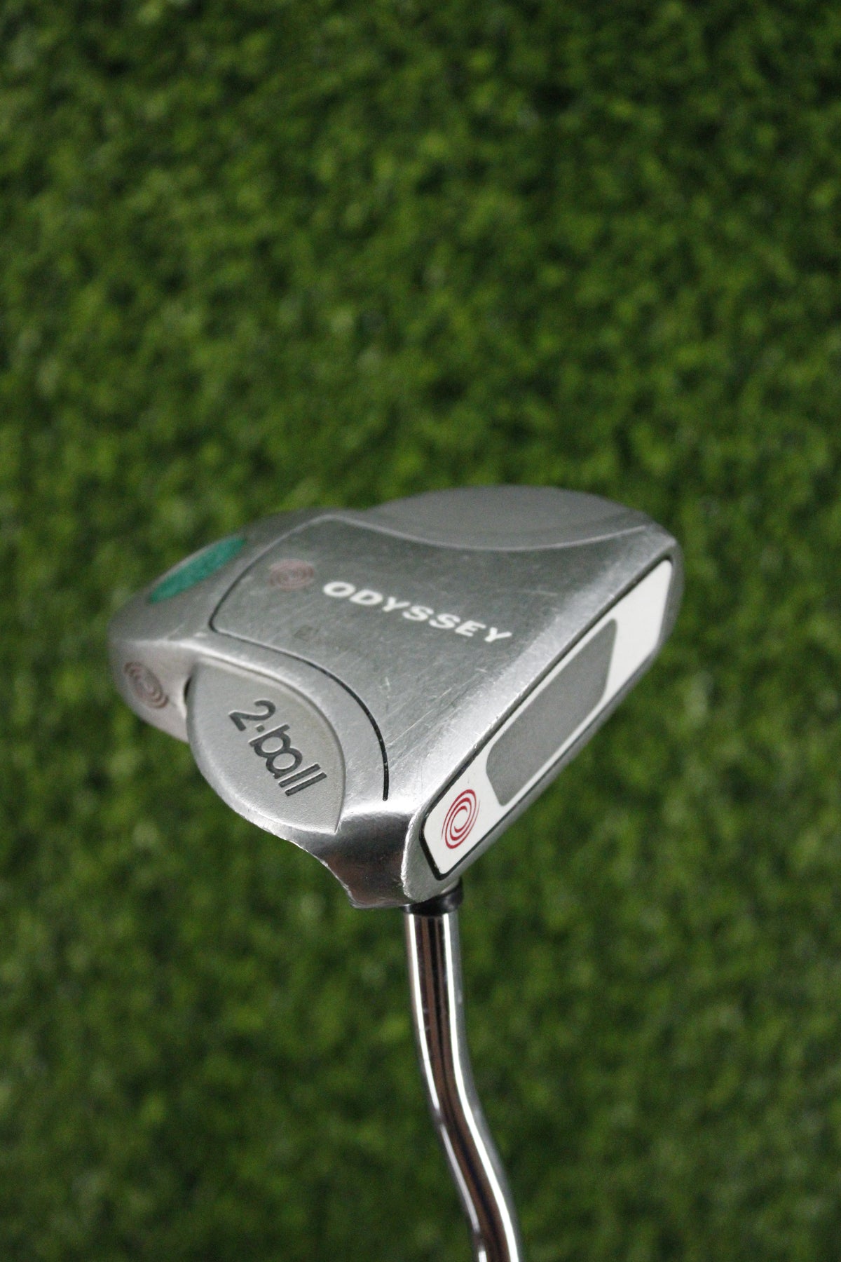 Odyssey White Steel 2-Ball Blade Putter 33"