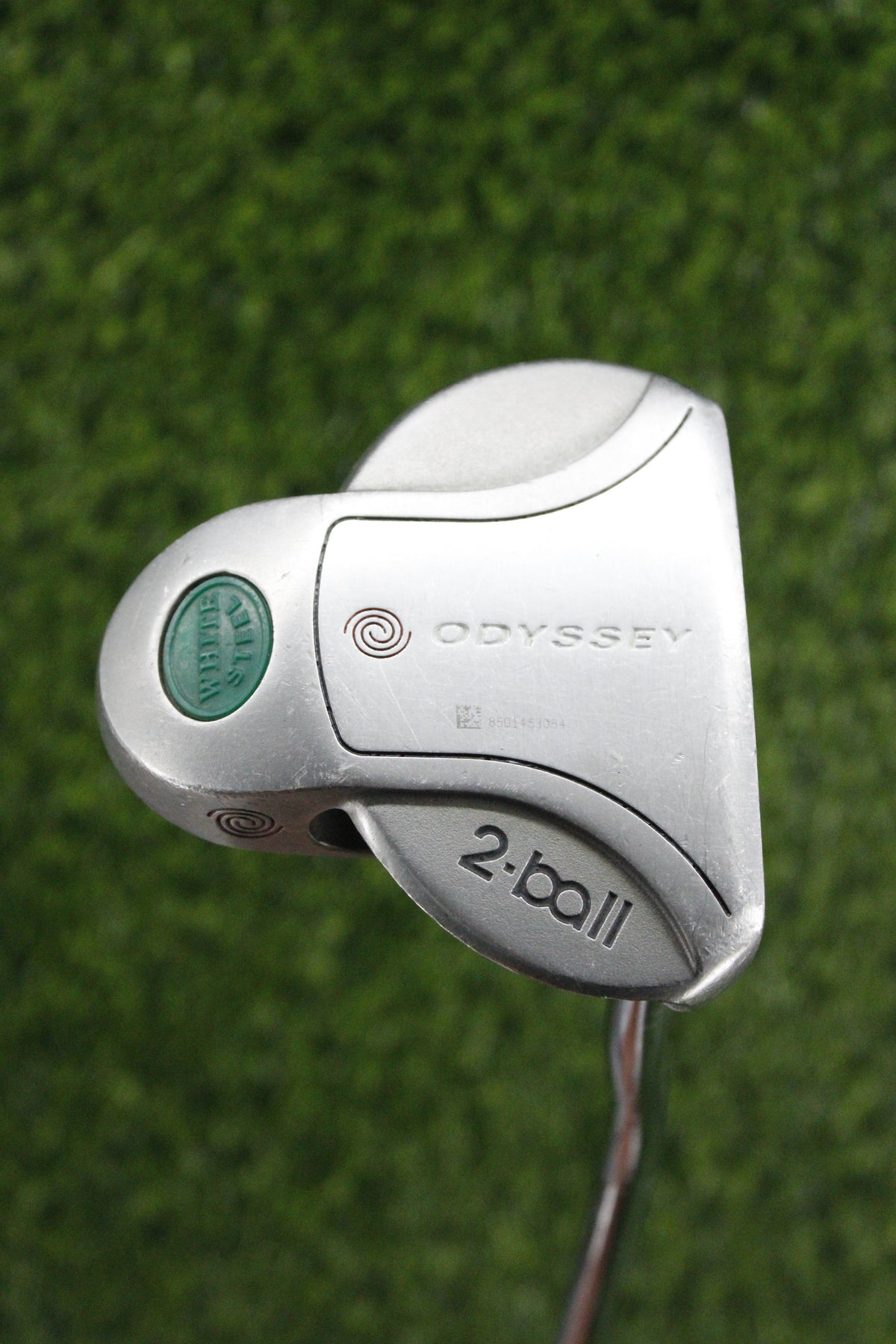 Odyssey White Steel 2-Ball Blade Putter 33"
