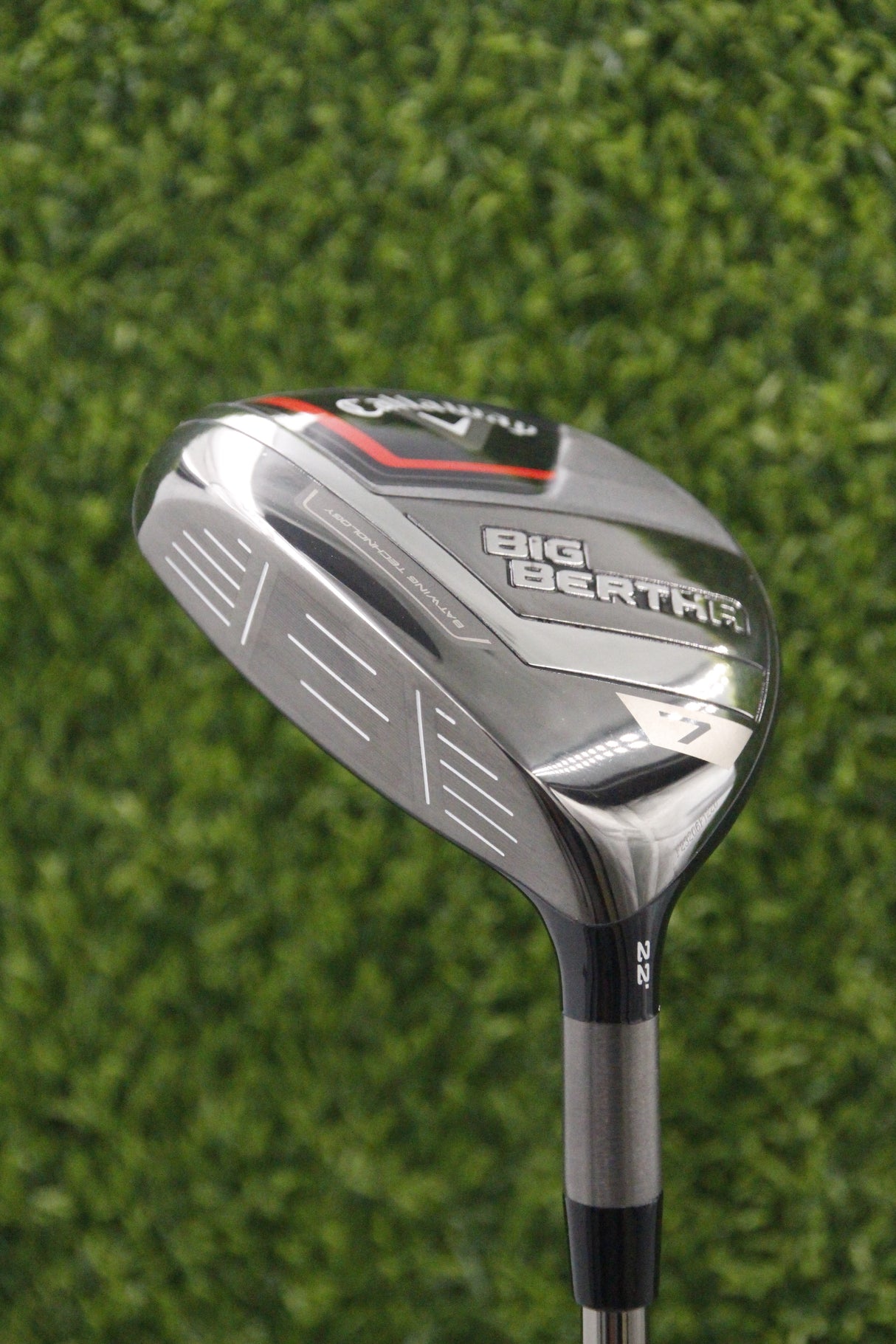 Lefty Callaway Big Bertha 23 22° 7 Wood R Flex 41.5" w/ HC