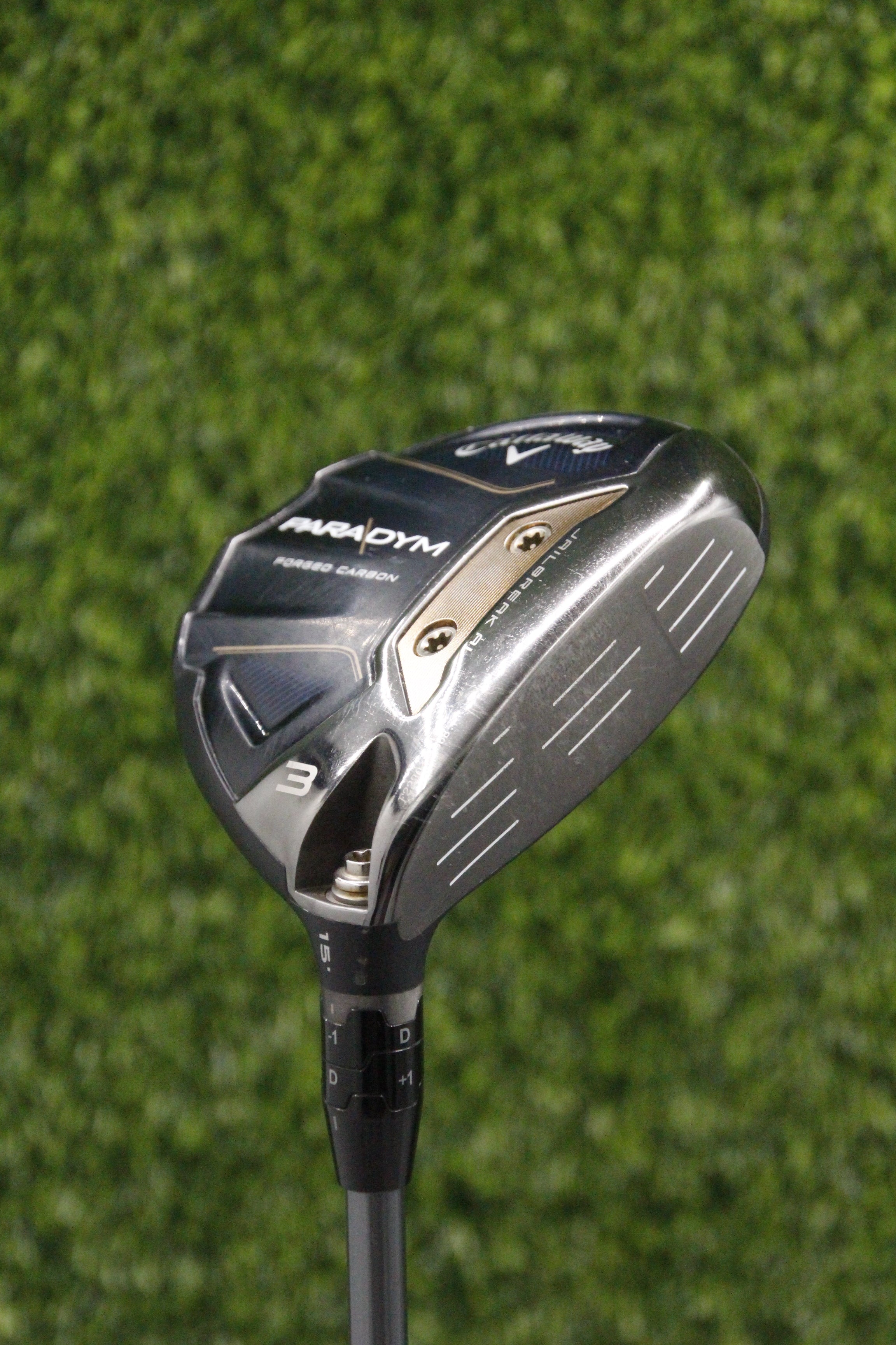 Callaway Paradym 15° 3 Wood R Plus Flex 43.25" w/ HC