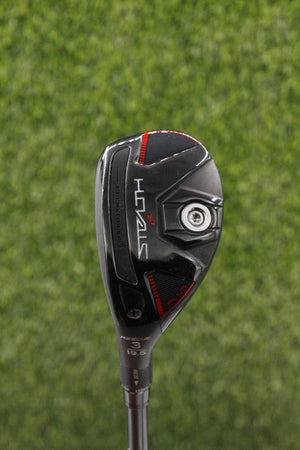 Lefty TaylorMade Stealth Rescue 19.5° 3 Hybrid S Flex 40"
