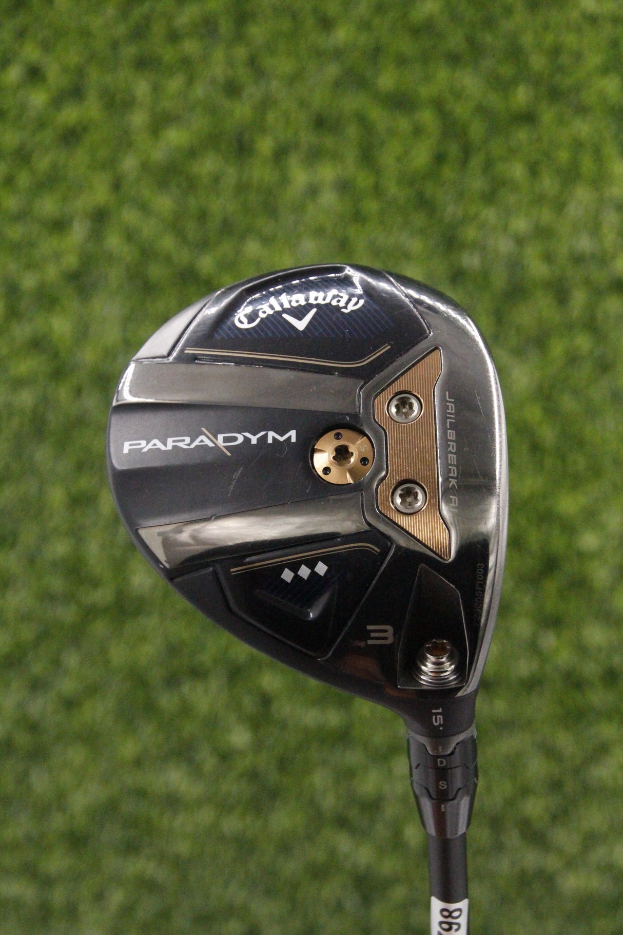 Callaway Paradym Triple Diamond w/ Tour AD IZ-8 15° 3 Wood XS Flex 43"