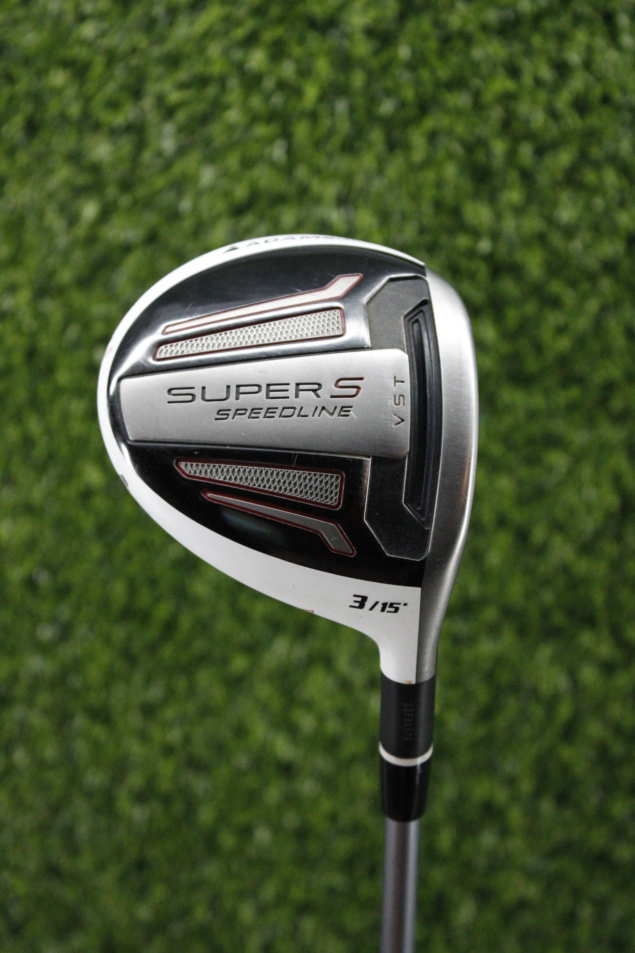 Adams Speedline Super S Black 15° 3 Wood R Flex 42.5"