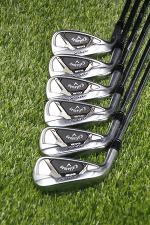Lefty Callaway Apex DCB 21 Iron Set 5-PW S Flex +0.5"