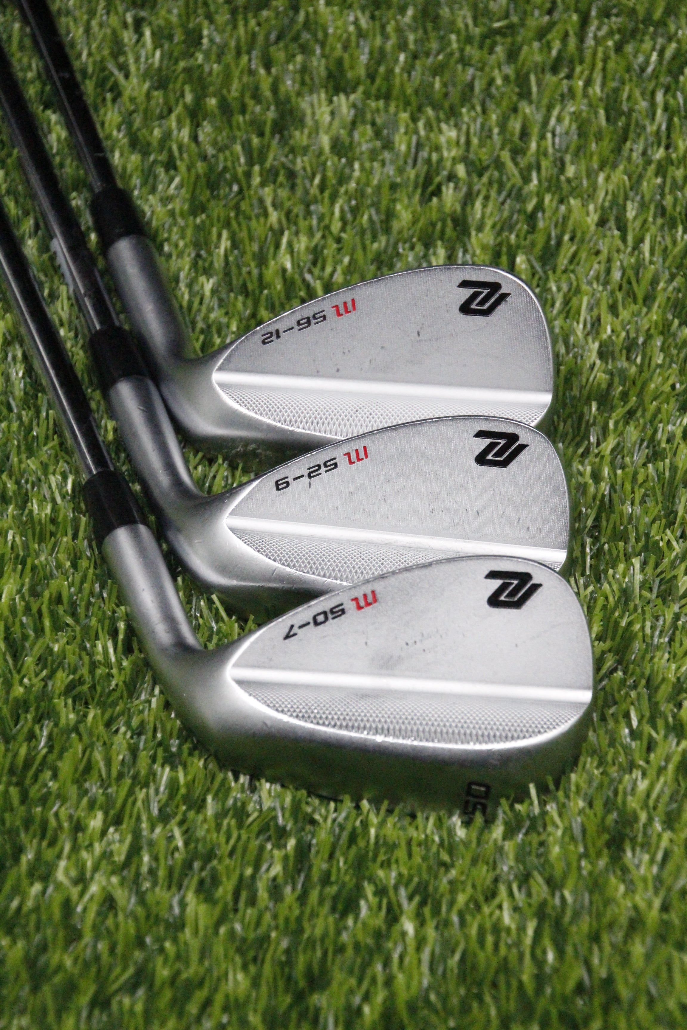 New Level M-Type Forged Satin Chrome 50° 52° 56° Wedge Set S Flex