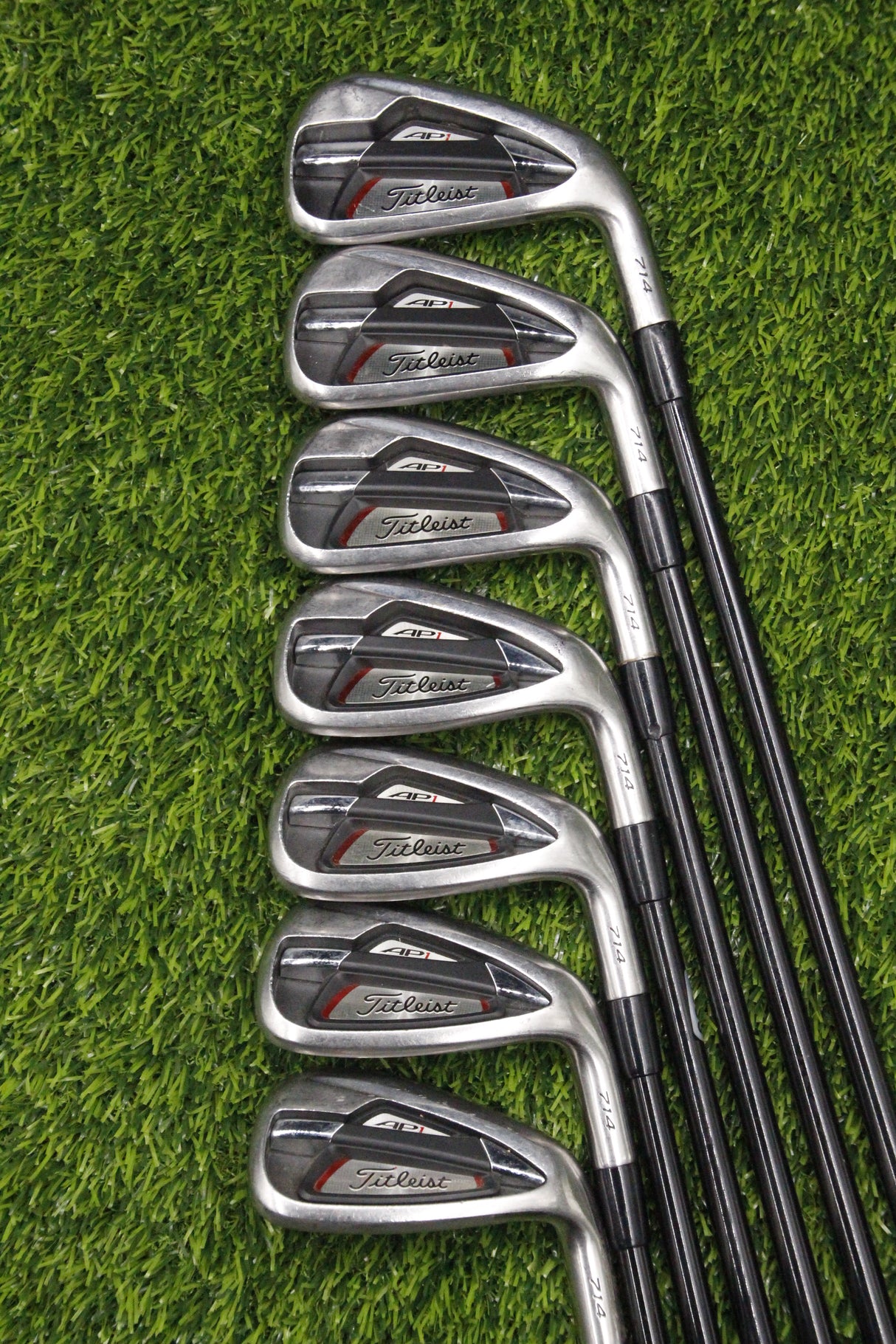 Titleist 714 AP1 Iron Set 5-PW GW SR Flex -0.5"