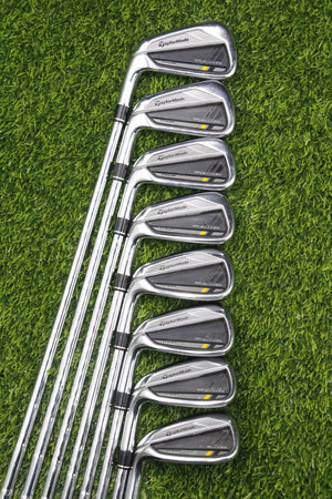 Lefty TaylorMade Rocketbladez Tour Iron Set 4-PW AW S Flex Std Length