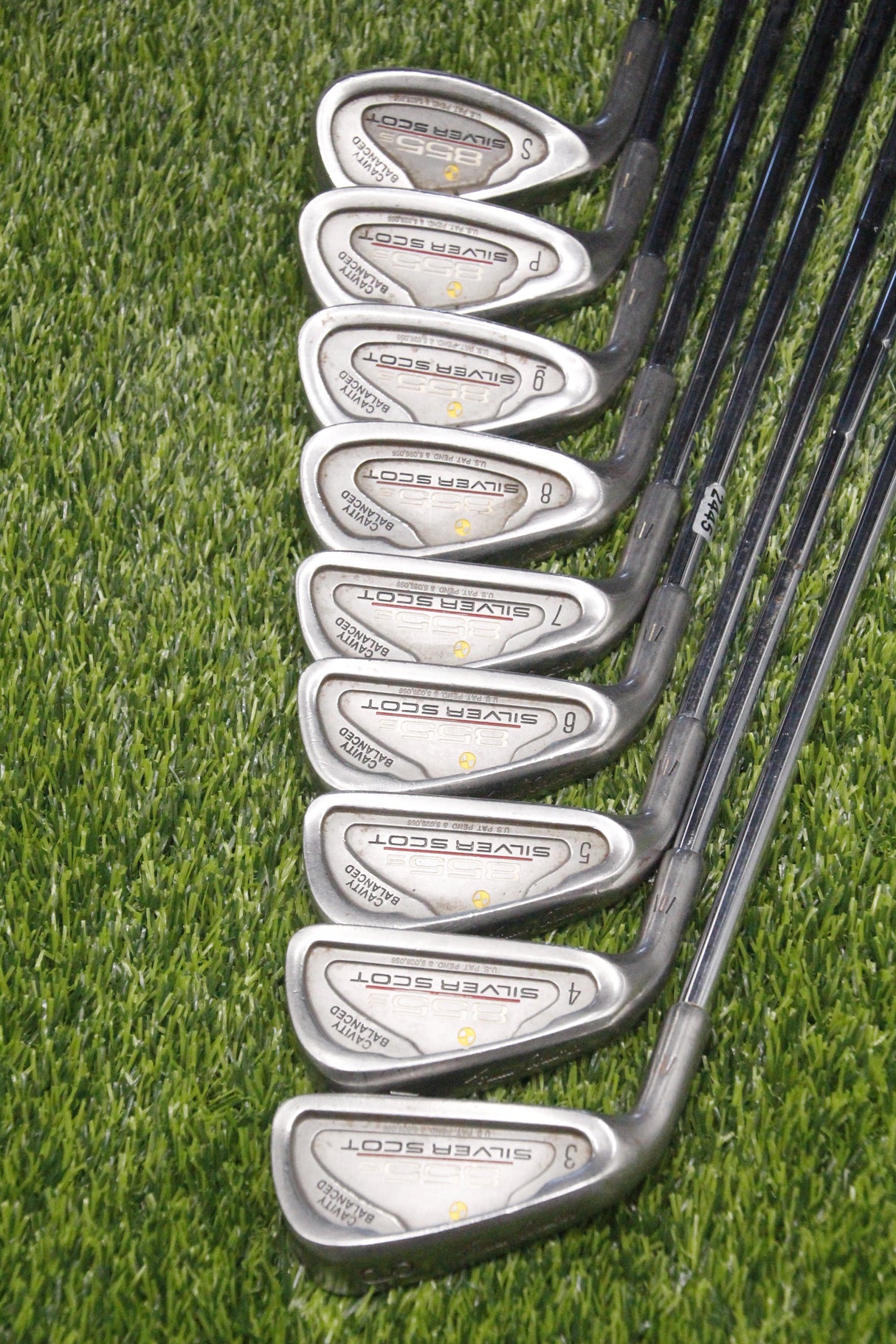 Lefty Tommy Armour 855s Silver Scot Iron Set 3-PW SW +0.5”
