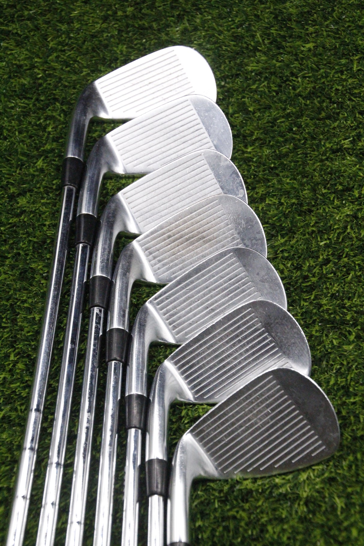 New Level 1031 Forged Satin Pearl Chrome Iron Set 4-PW R Flex Std Length