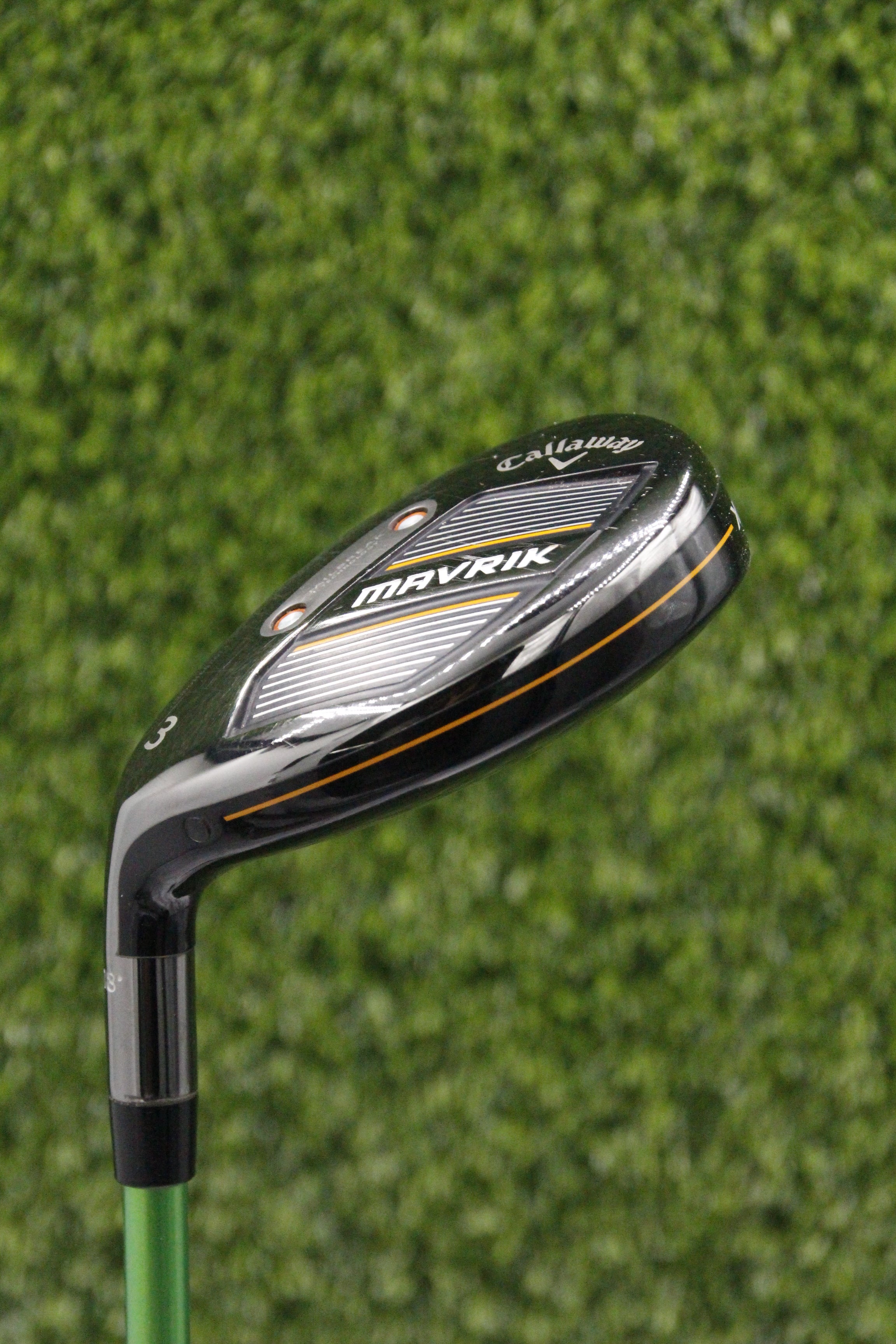 Lefty Callaway Mavrik w/ Oban Revenge 18° 3 Hybrid S Flex 40.75" w/ HC