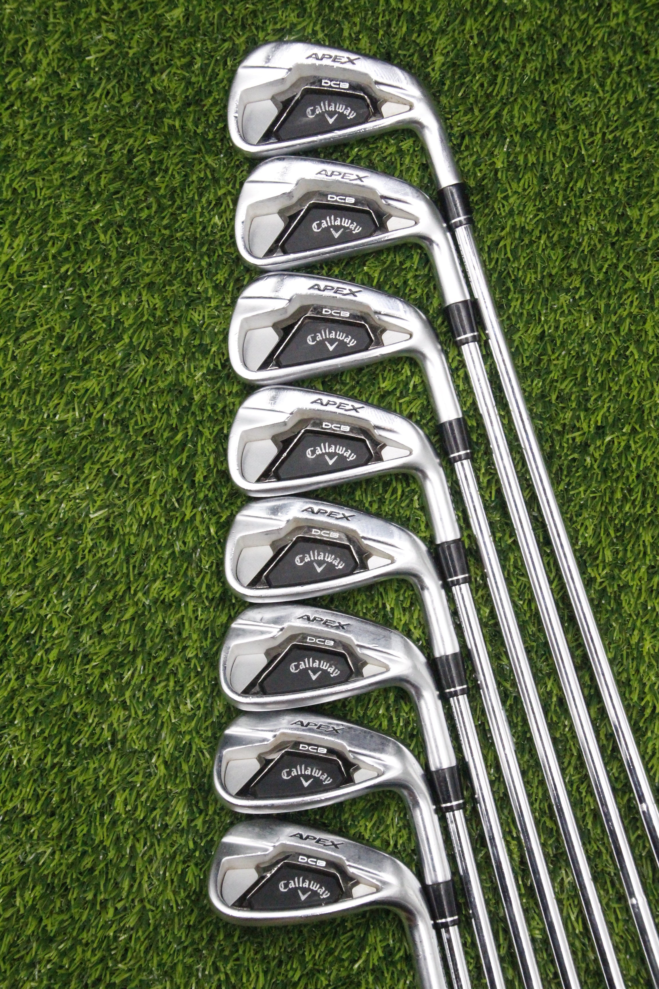 Callaway Apex DCB 21 Iron Set 4-PW AW S Flex +0.25"