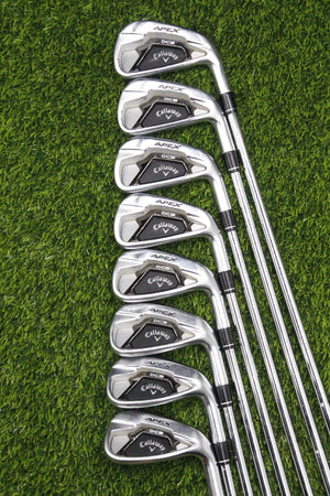 Callaway Apex DCB 21 Iron Set 4-PW AW S Flex +0.25"