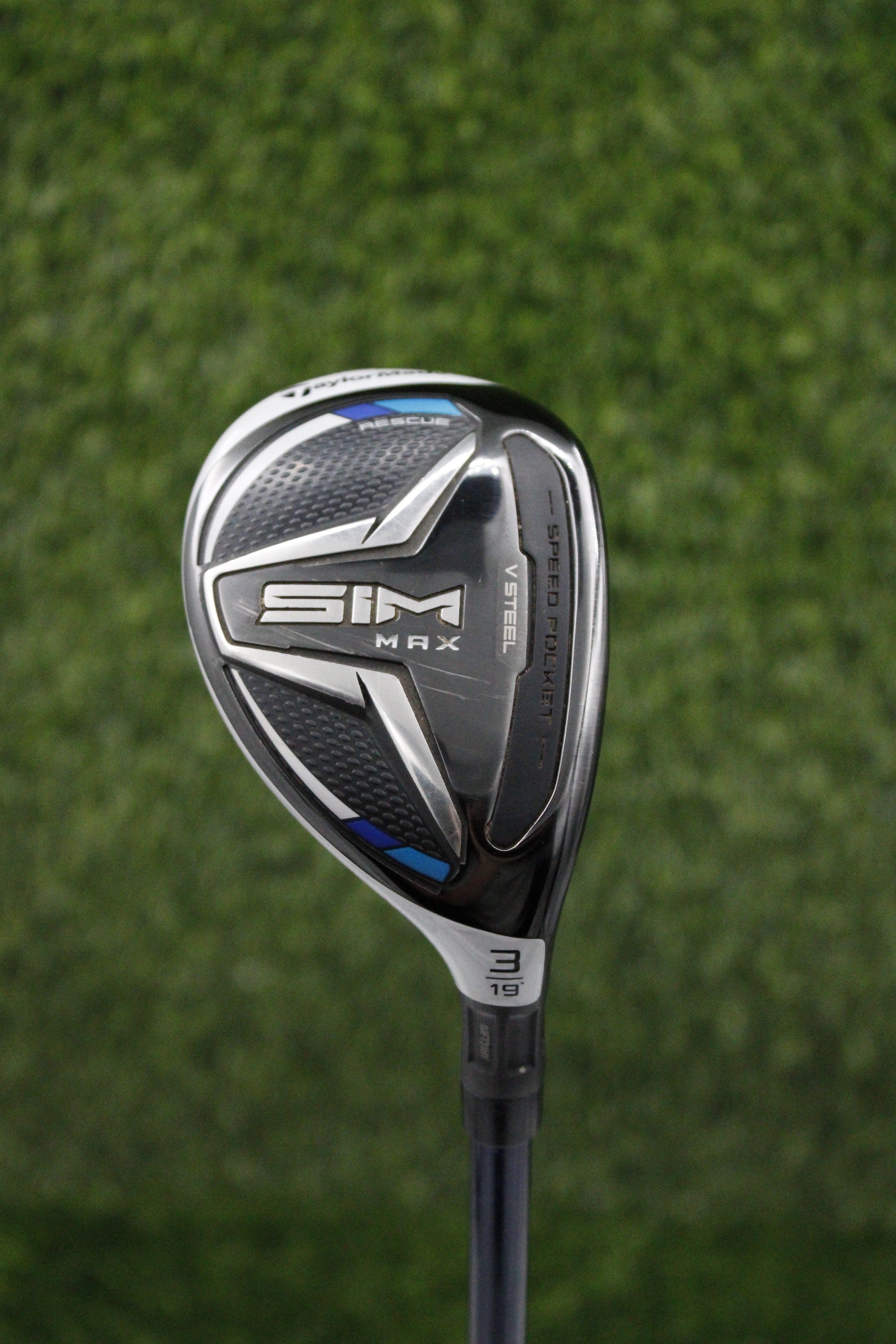 TaylorMade Sim Max 19° 3 Hybrid S Flex 40.5" w/ HC