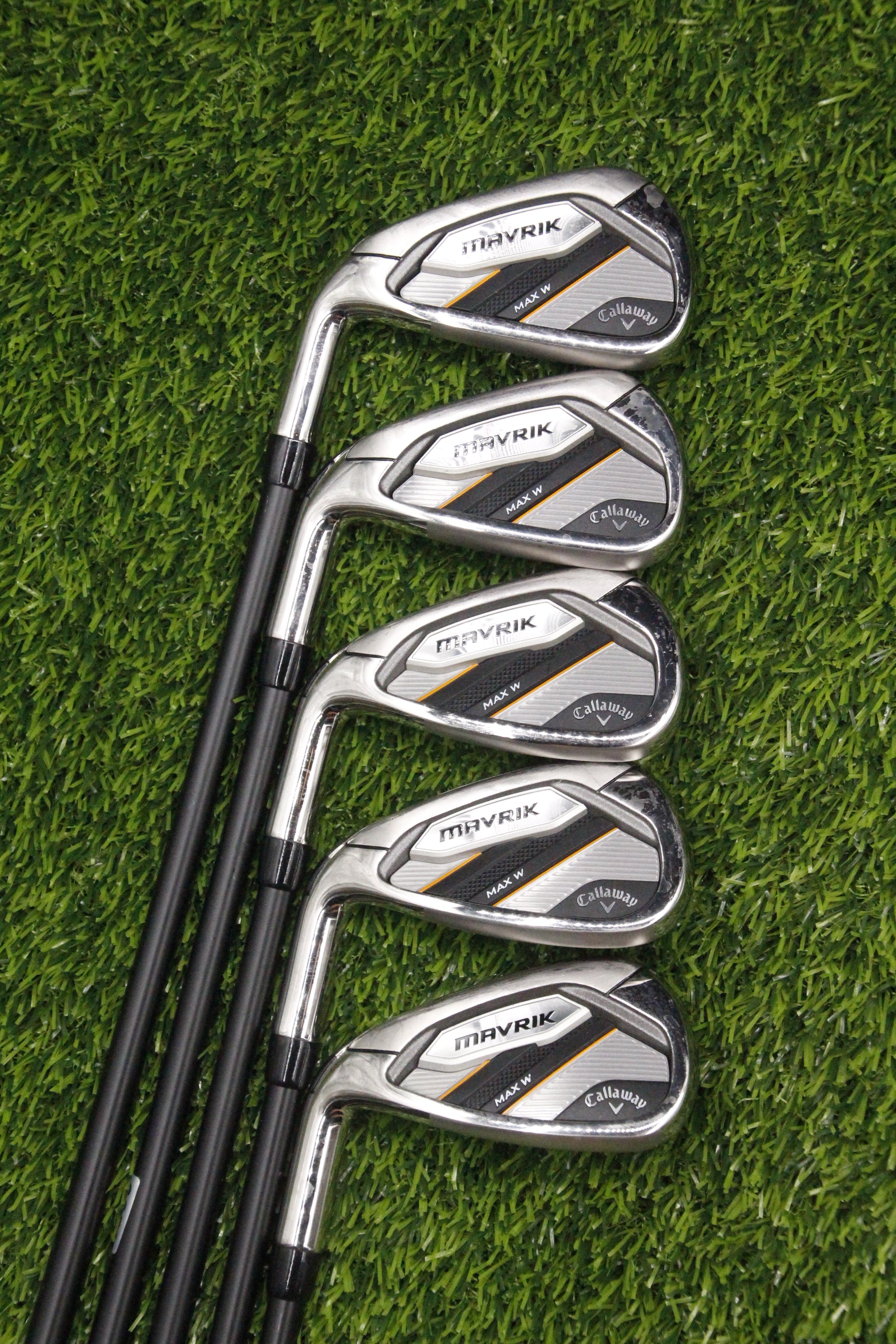 WOMEN Lefty Callaway Mavrik Max W Iron Set 6-PW L Flex -0.5"