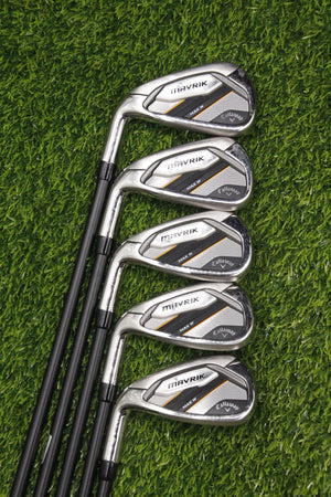 WOMEN Lefty Callaway Mavrik Max W Iron Set 6-PW L Flex -0.5"
