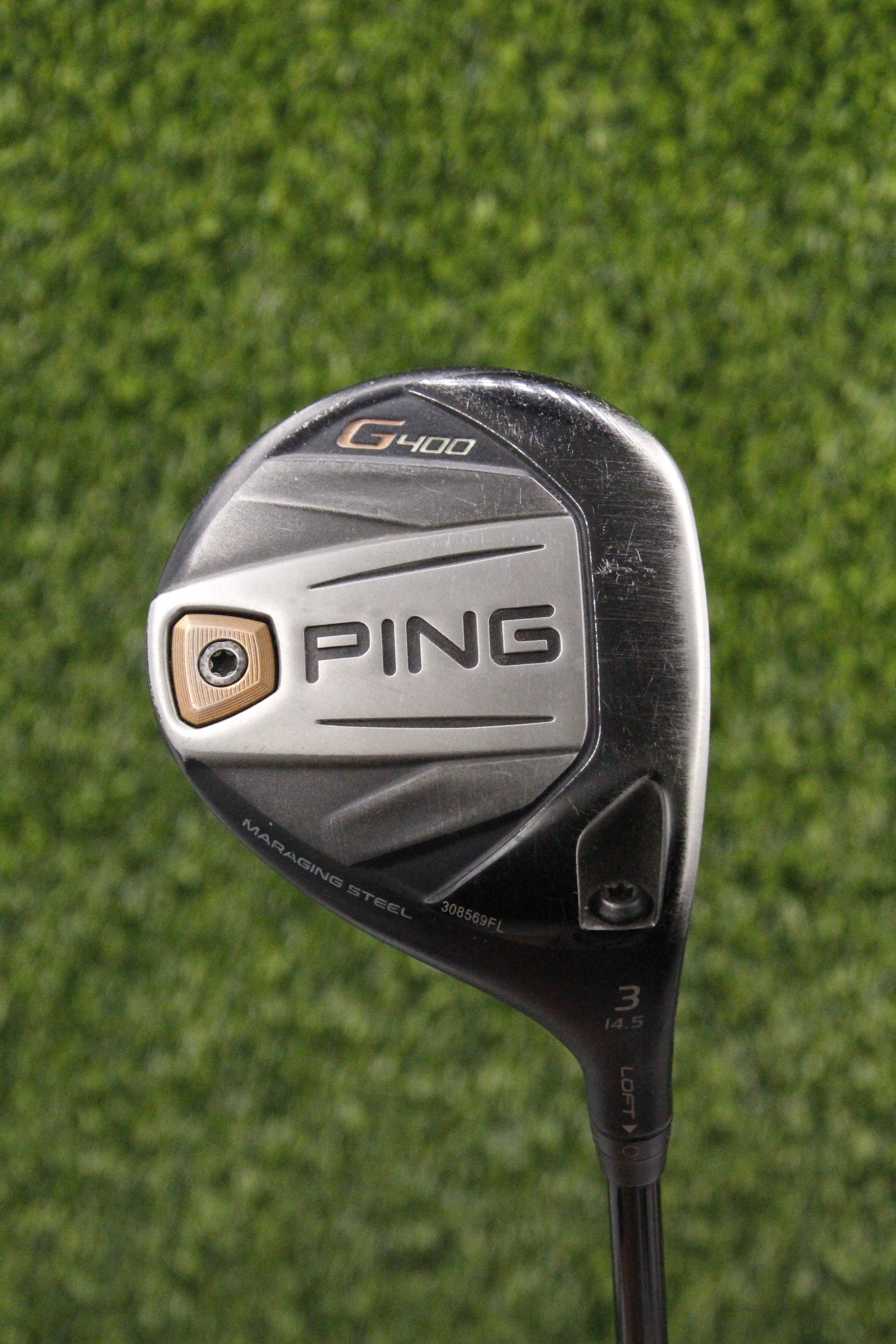 Ping G400 14.5° 3 Wood R Flex 42.25" w/ HC