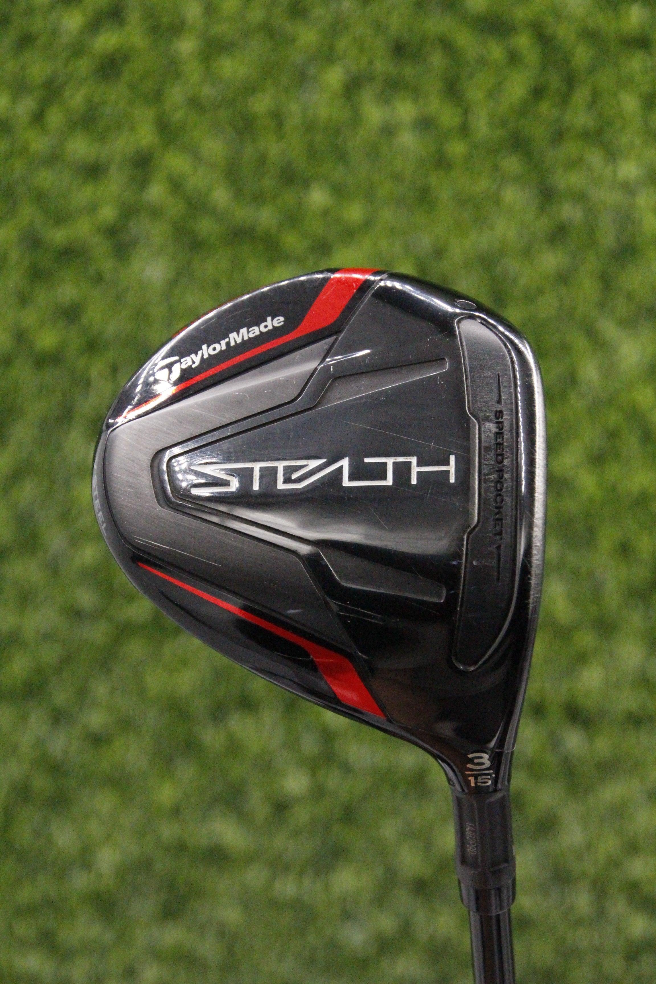 TaylorMade Stealth 15° 3 Wood R Flex 42.5" w/ HC