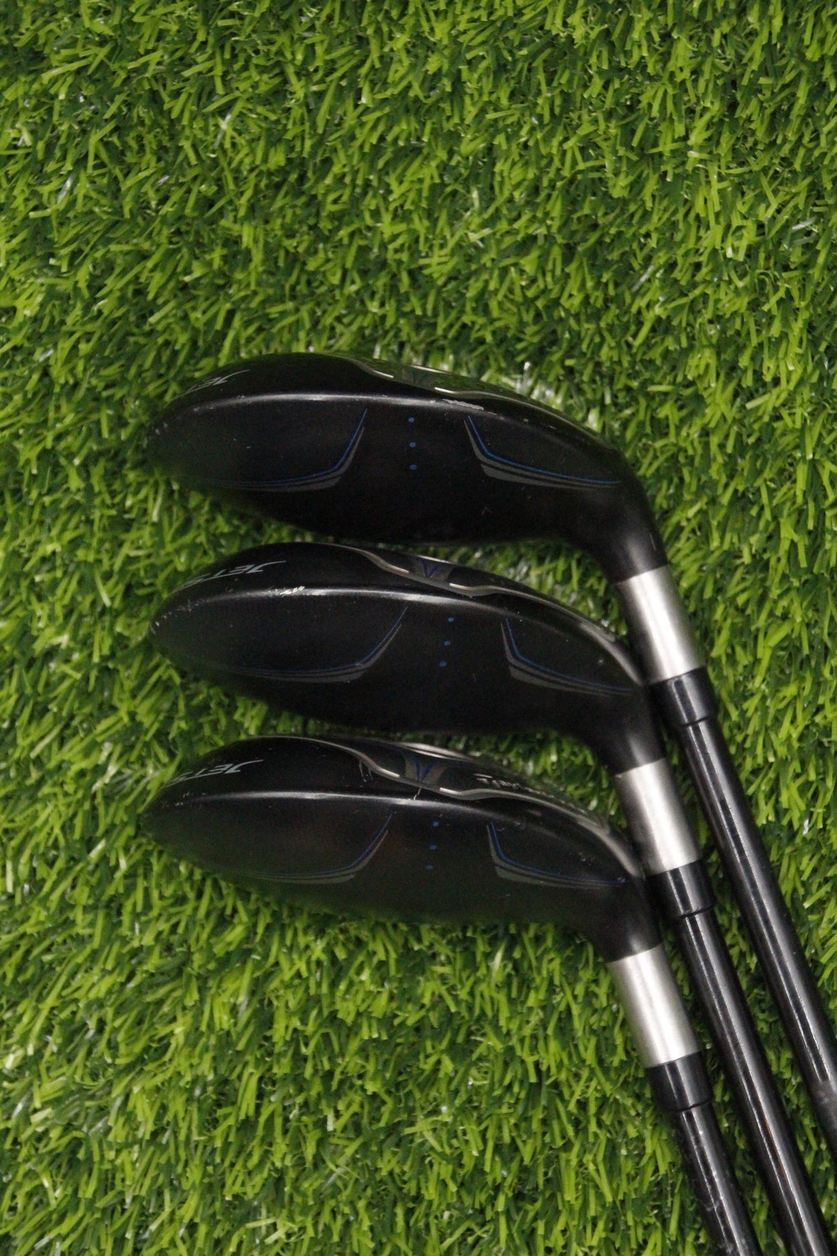 TaylorMade Jetspeed 19° 22° 25° Hybrid Set R Flex