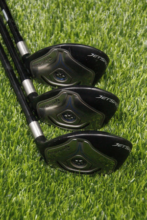 TaylorMade Jetspeed 19° 22° 25° Hybrid Set R Flex