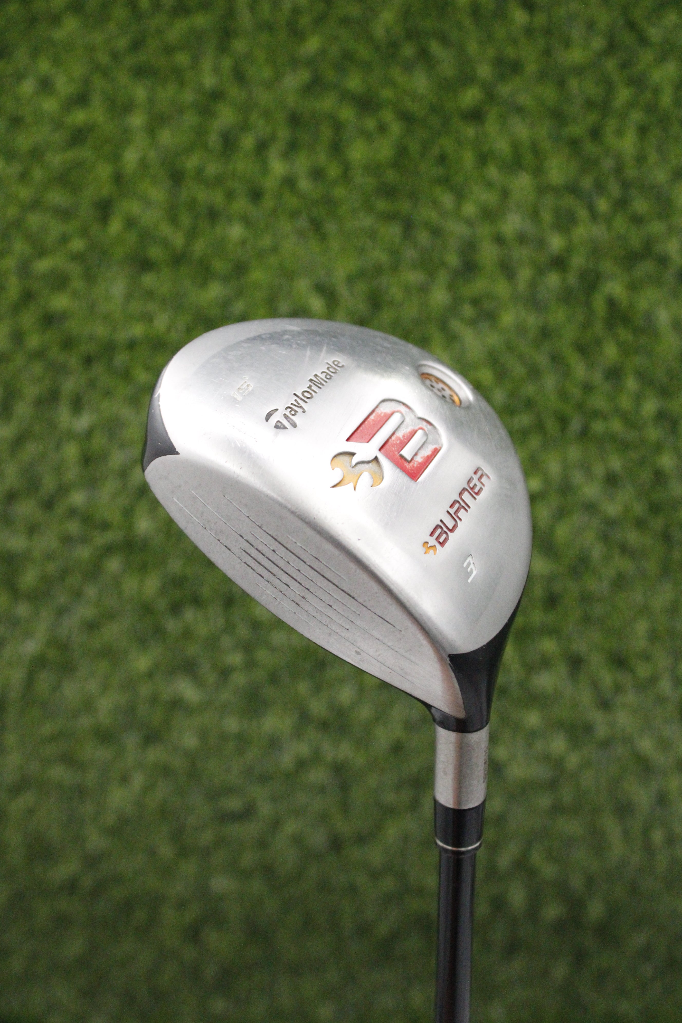Lefty TaylorMade 2008 Burner 15° 3 Wood S Flex 43"